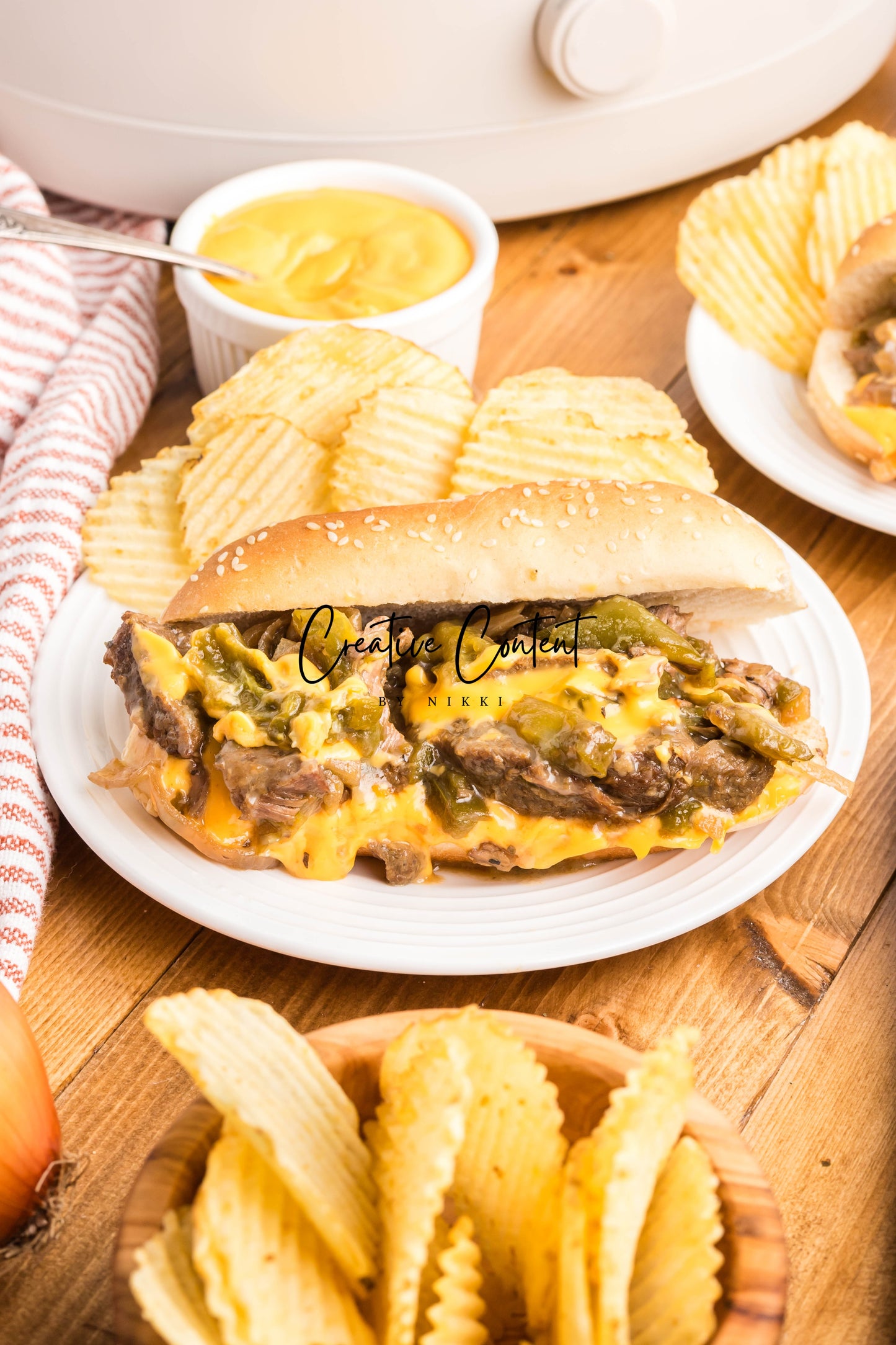 Crock Pot Philly Cheesesteak - Exclusive