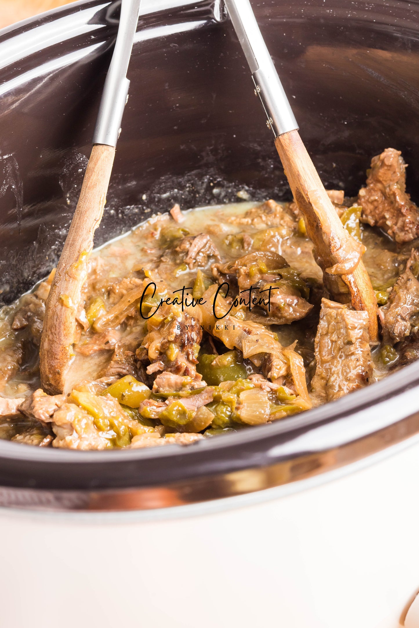 Crock Pot Philly Cheesesteak - Exclusive