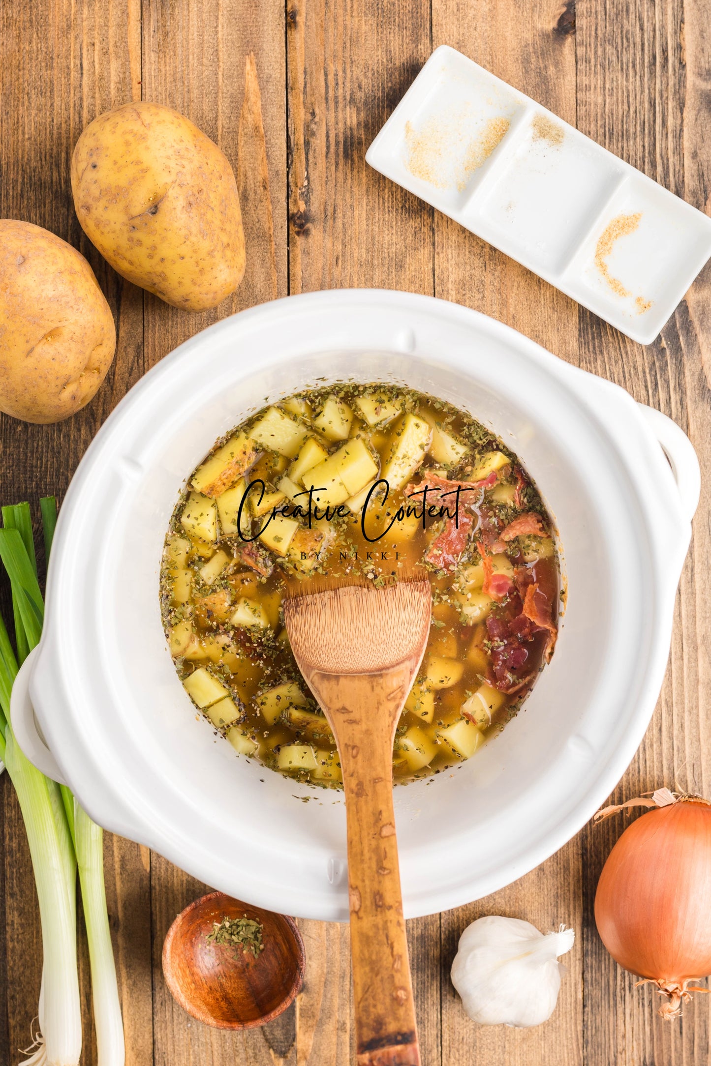 Crock Pot Potato Soup For Two - Exclusive