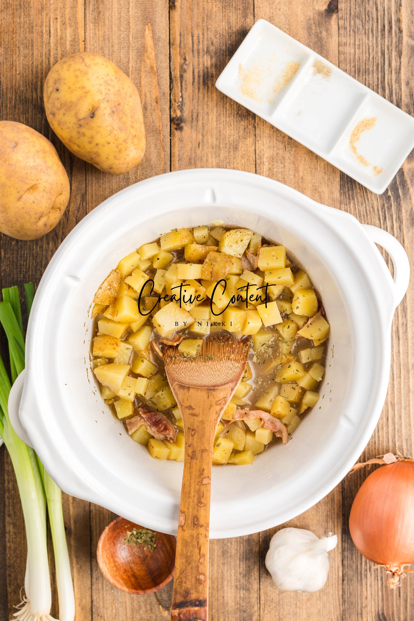 Crock Pot Potato Soup For Two - Exclusive