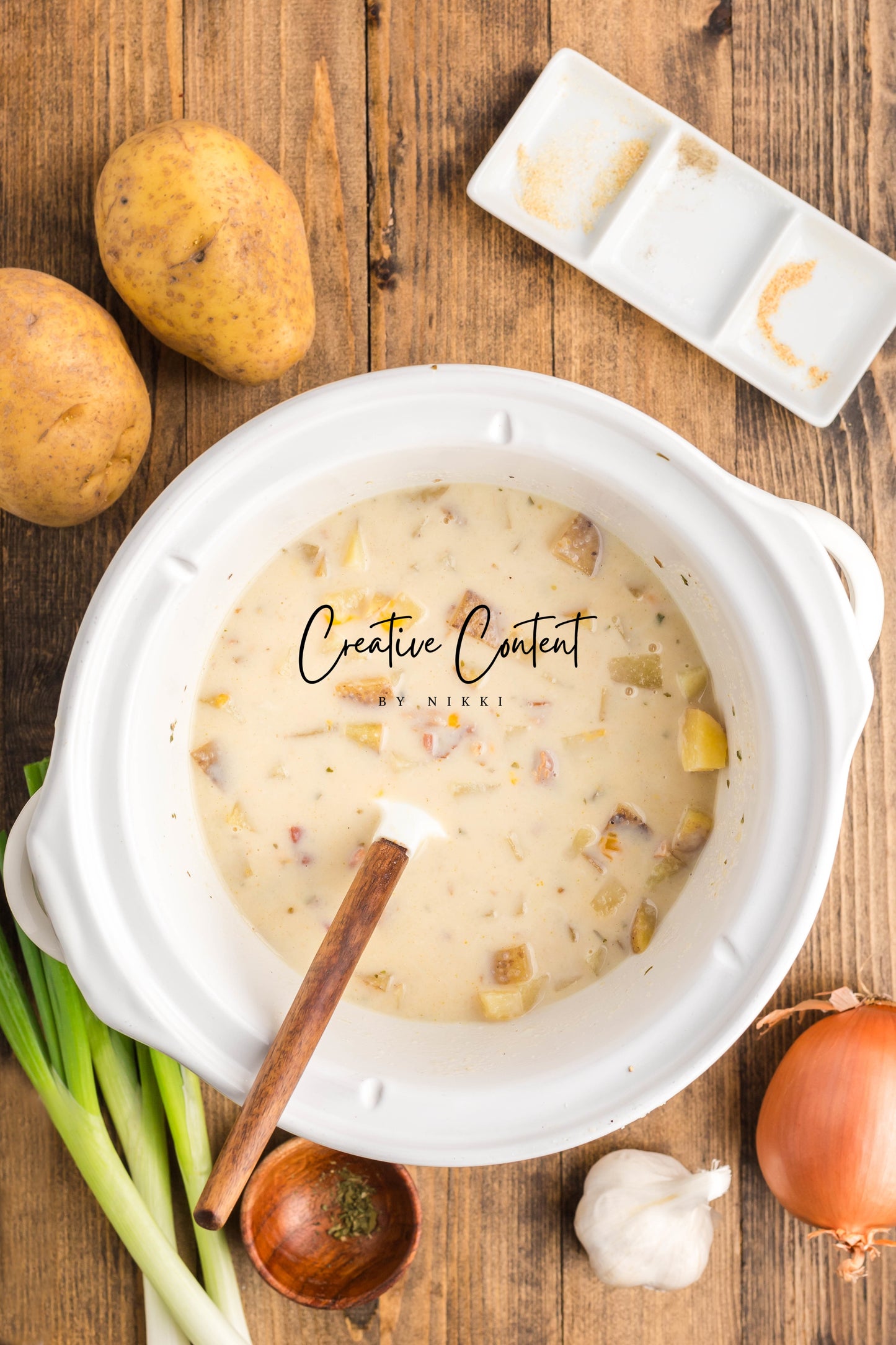 Crock Pot Potato Soup For Two - Exclusive