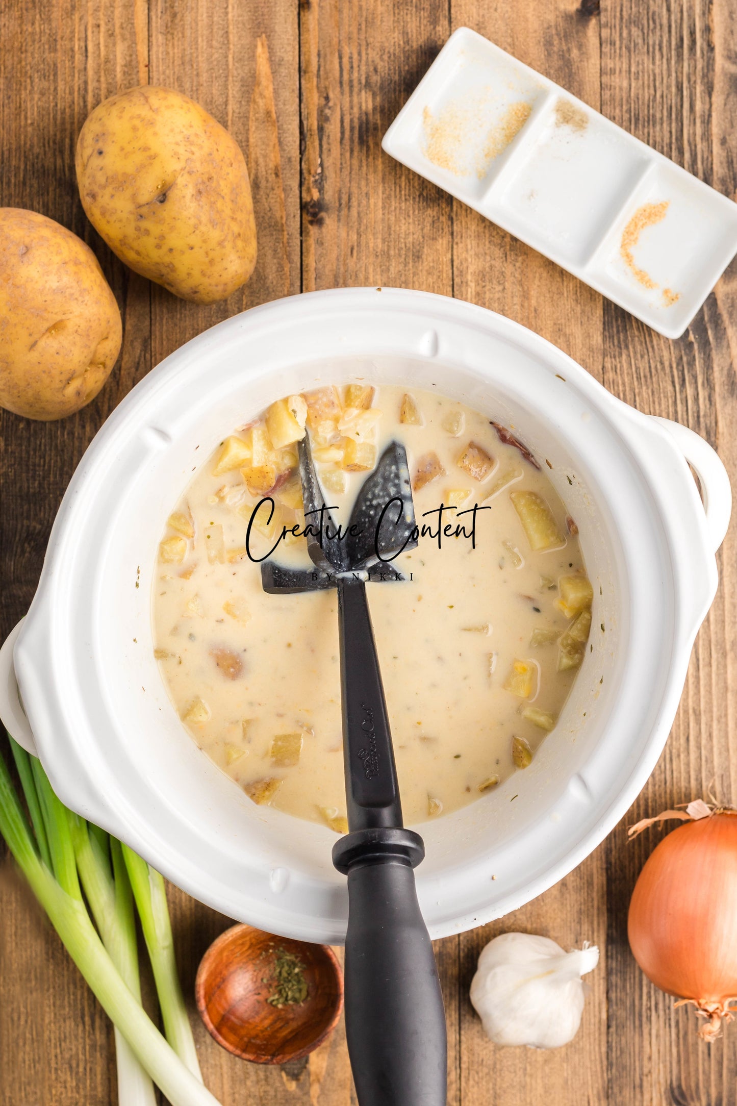 Crock Pot Potato Soup For Two - Exclusive