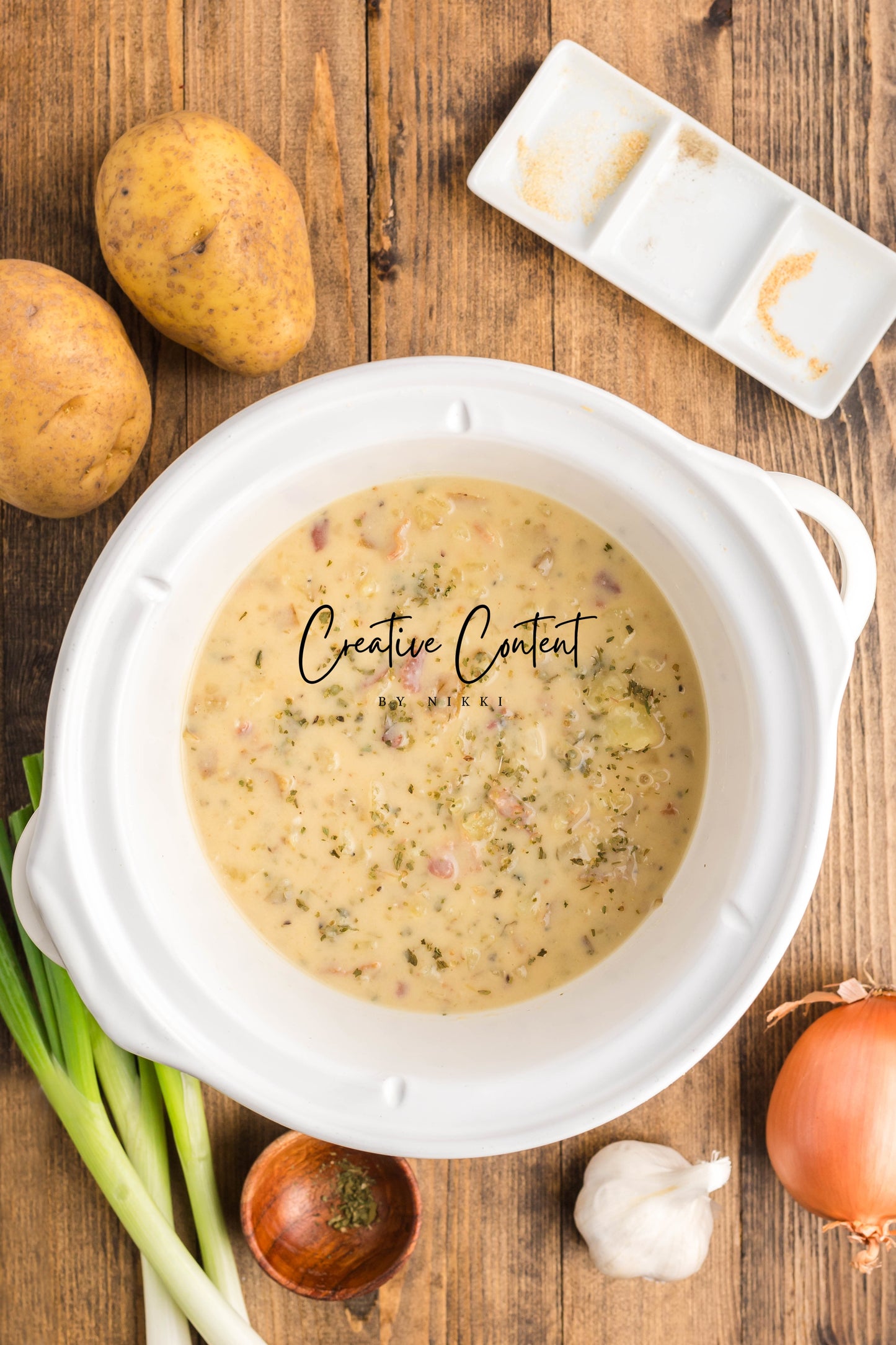 Crock Pot Potato Soup For Two - Exclusive