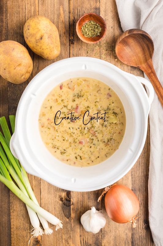 Crock Pot Potato Soup For Two - Exclusive