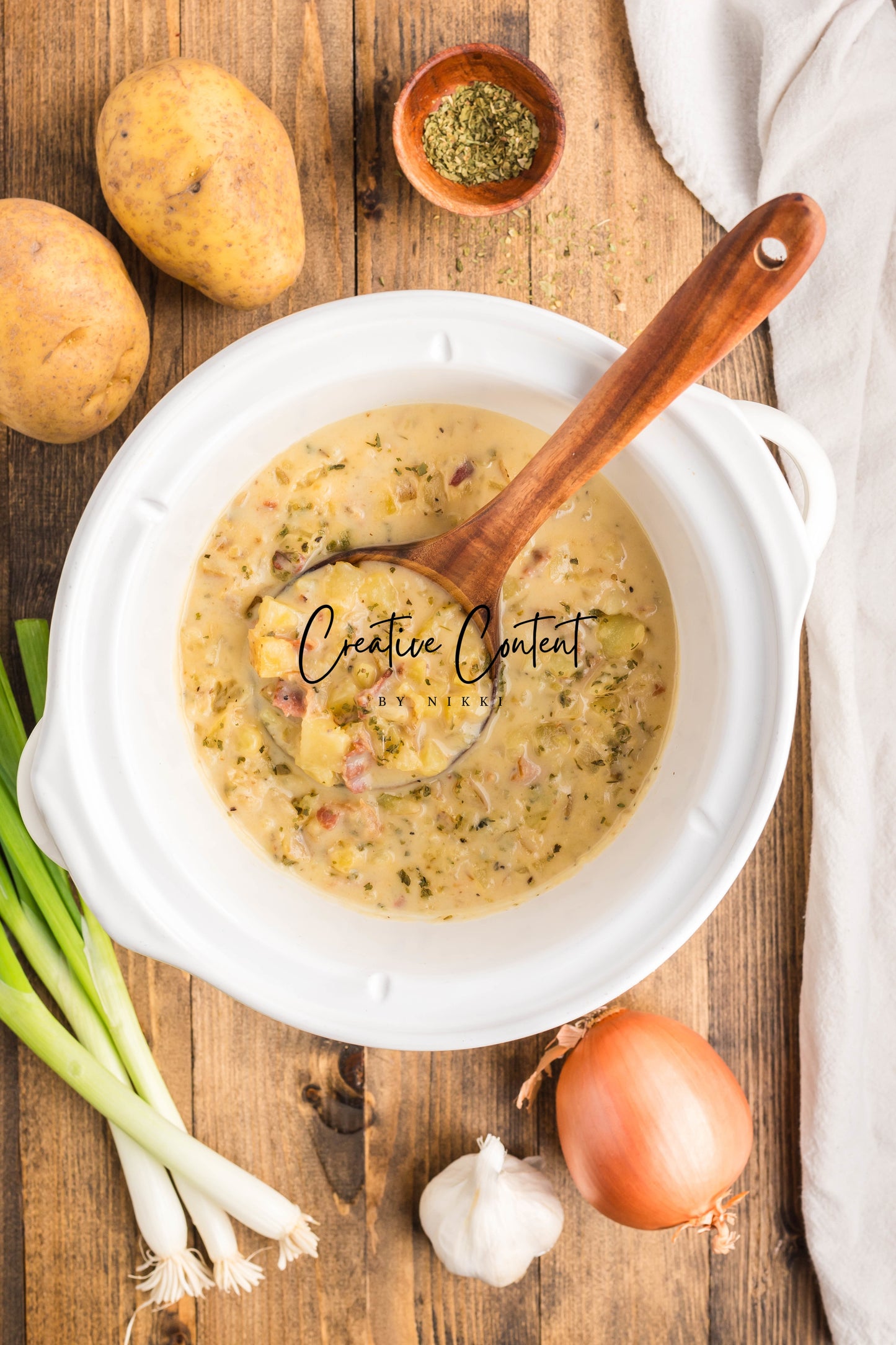 Crock Pot Potato Soup For Two - Exclusive