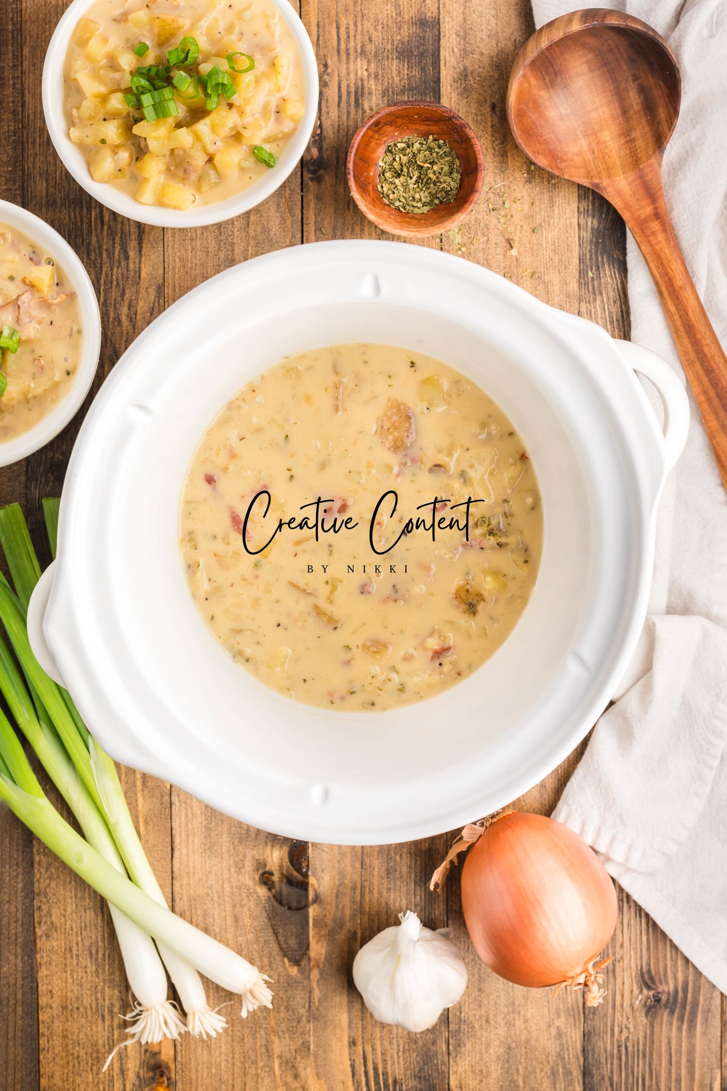 Crock Pot Potato Soup For Two - Exclusive