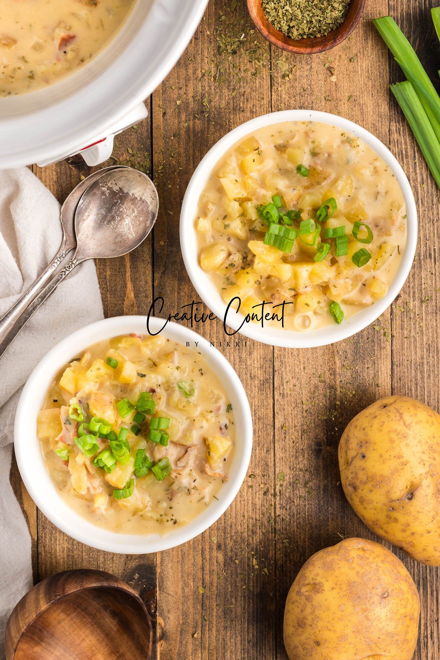 Crock Pot Potato Soup For Two - Exclusive