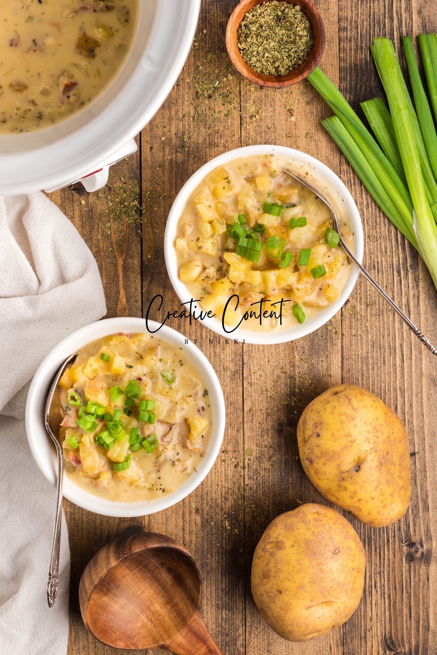 Crock Pot Potato Soup For Two - Exclusive