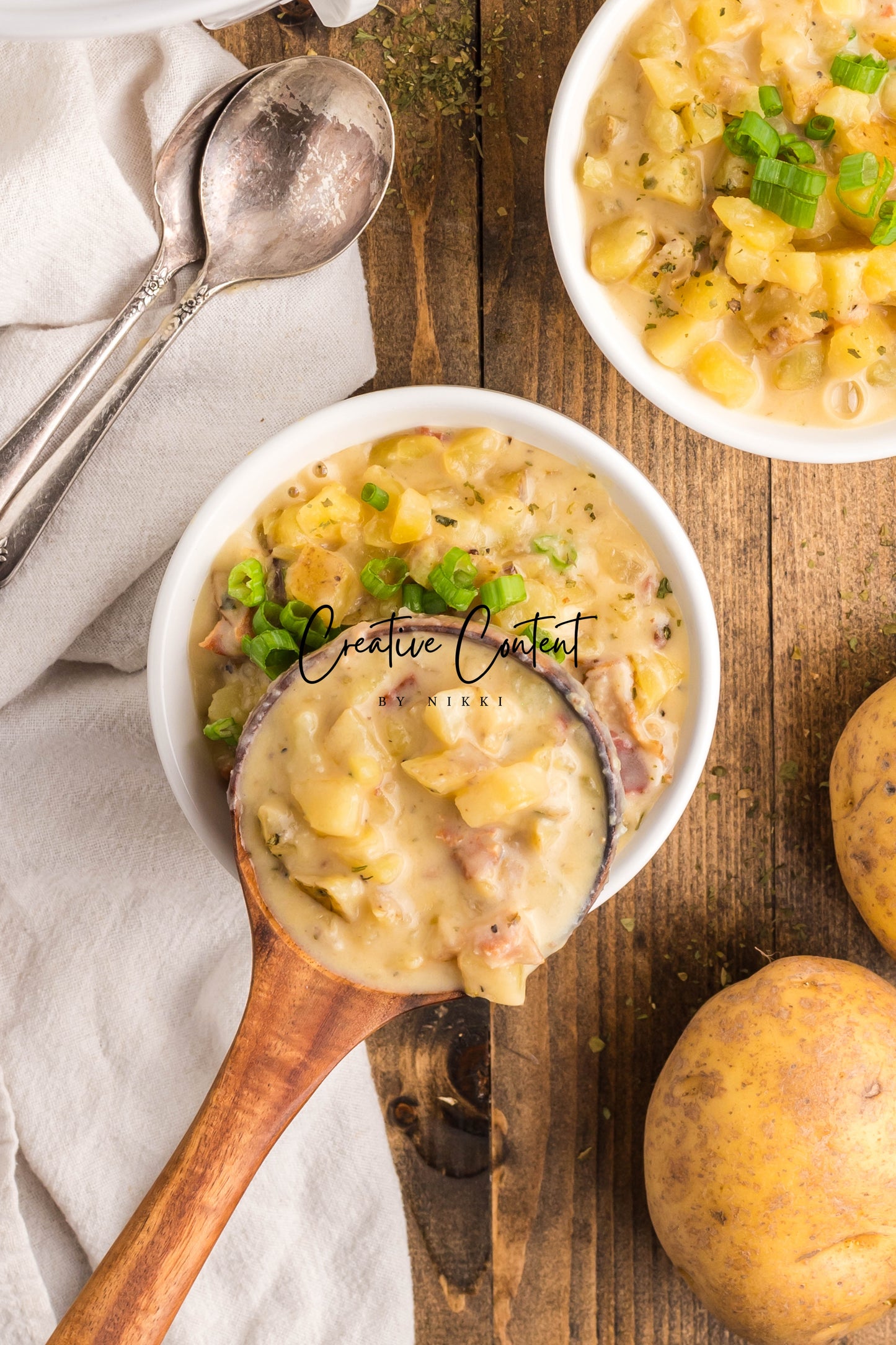 Crock Pot Potato Soup For Two - Exclusive