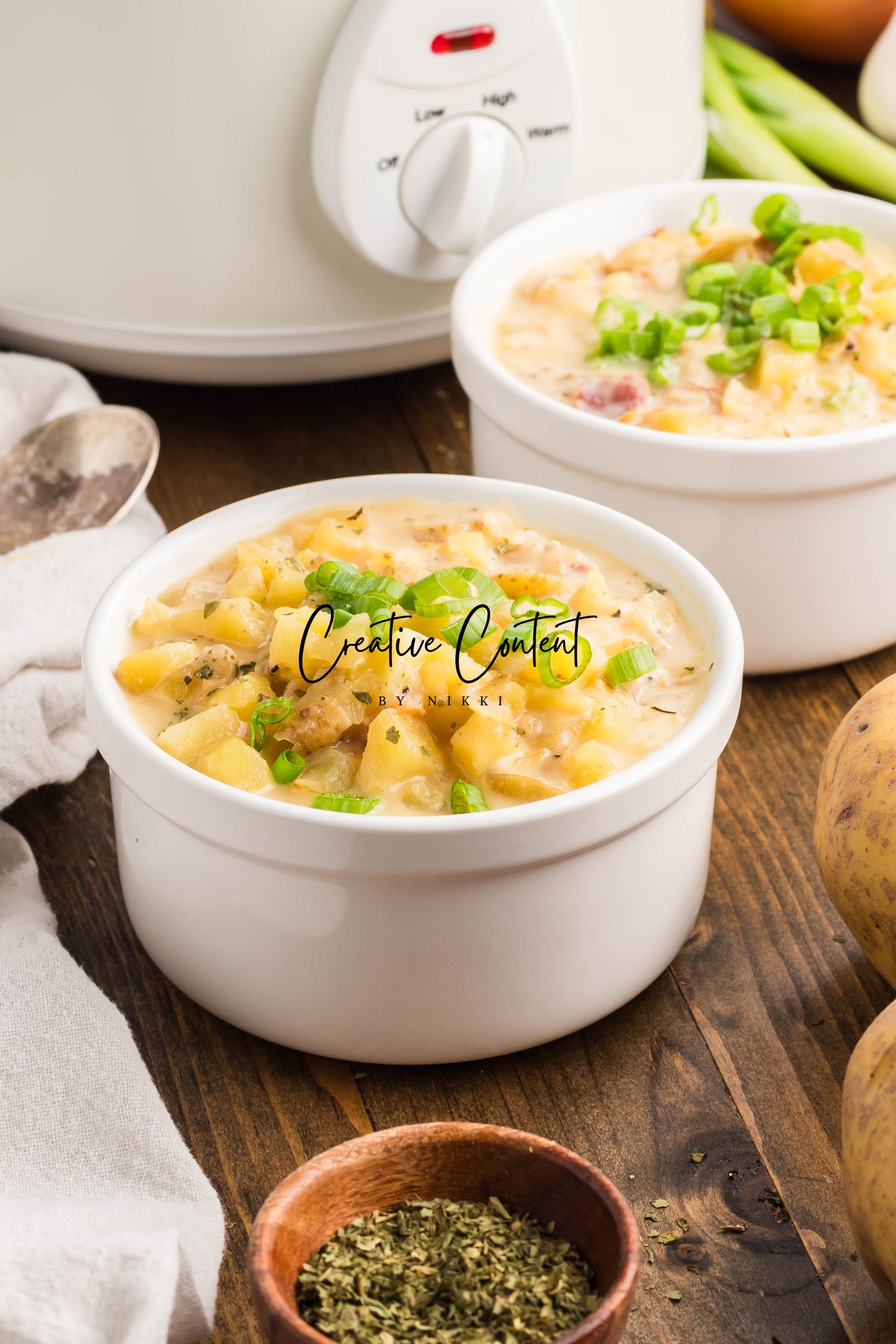 Crock Pot Potato Soup For Two - Exclusive
