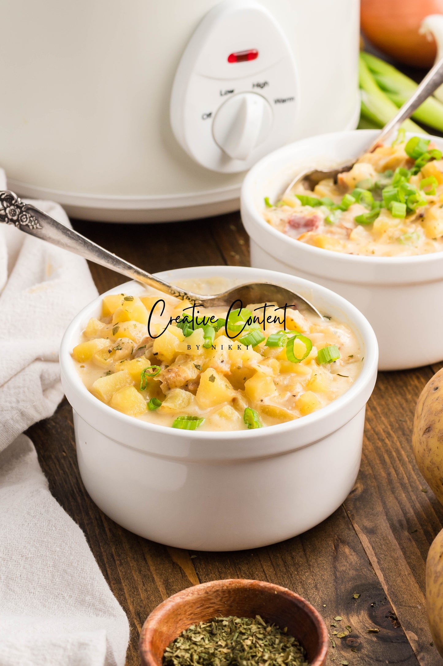 Crock Pot Potato Soup For Two - Exclusive