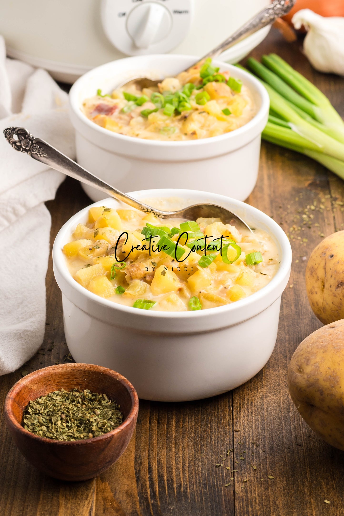 Crock Pot Potato Soup For Two - Exclusive