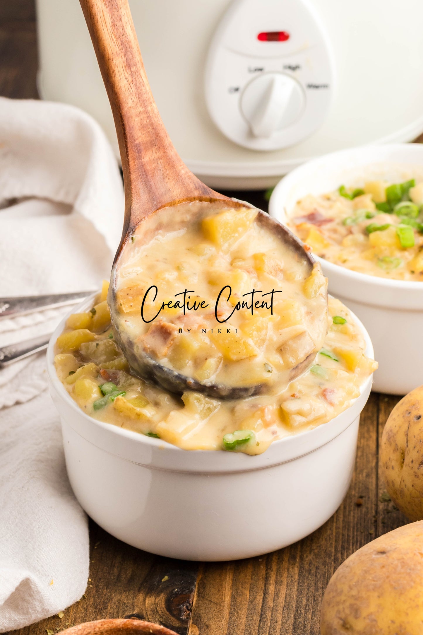 Crock Pot Potato Soup For Two - Exclusive