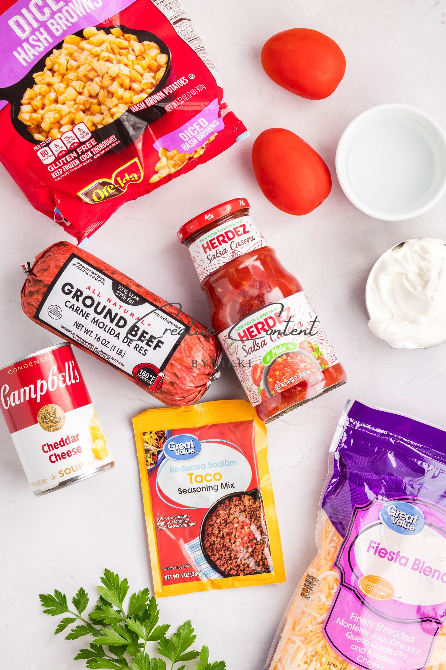 Crock Pot Taco Hash Brown Casserole - Exclusive