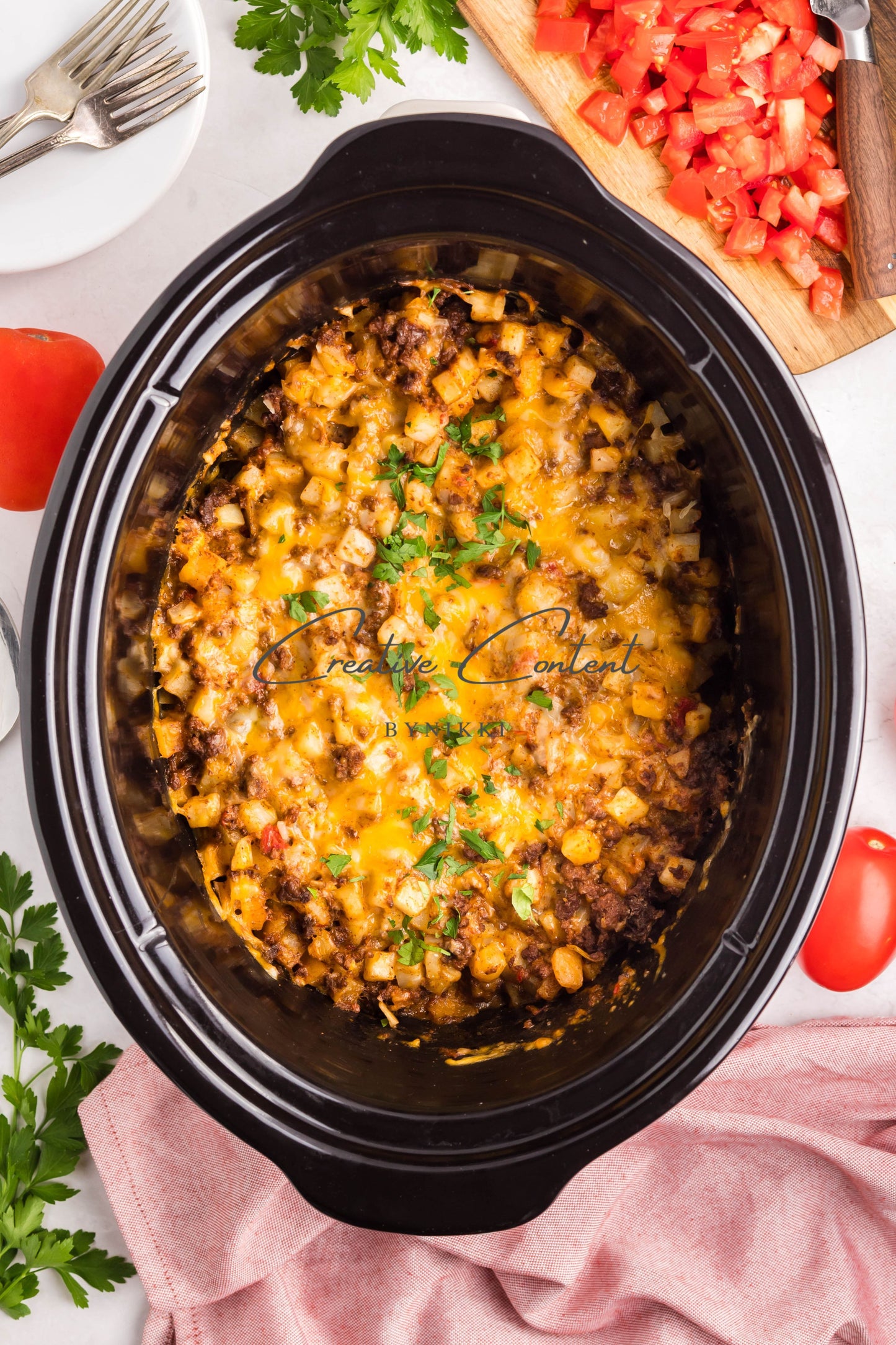 Crock Pot Taco Hash Brown Casserole - Exclusive