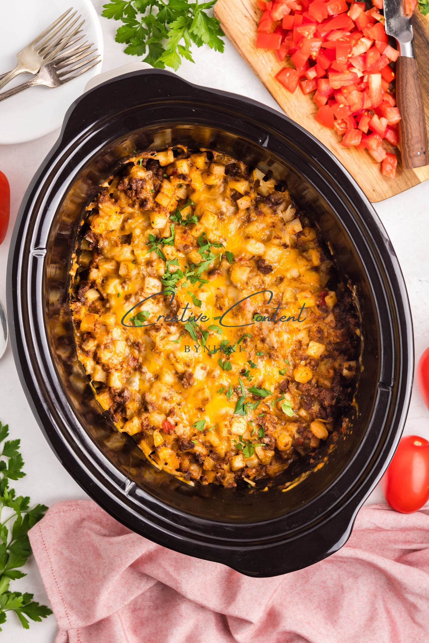 Crock Pot Taco Hash Brown Casserole - Exclusive