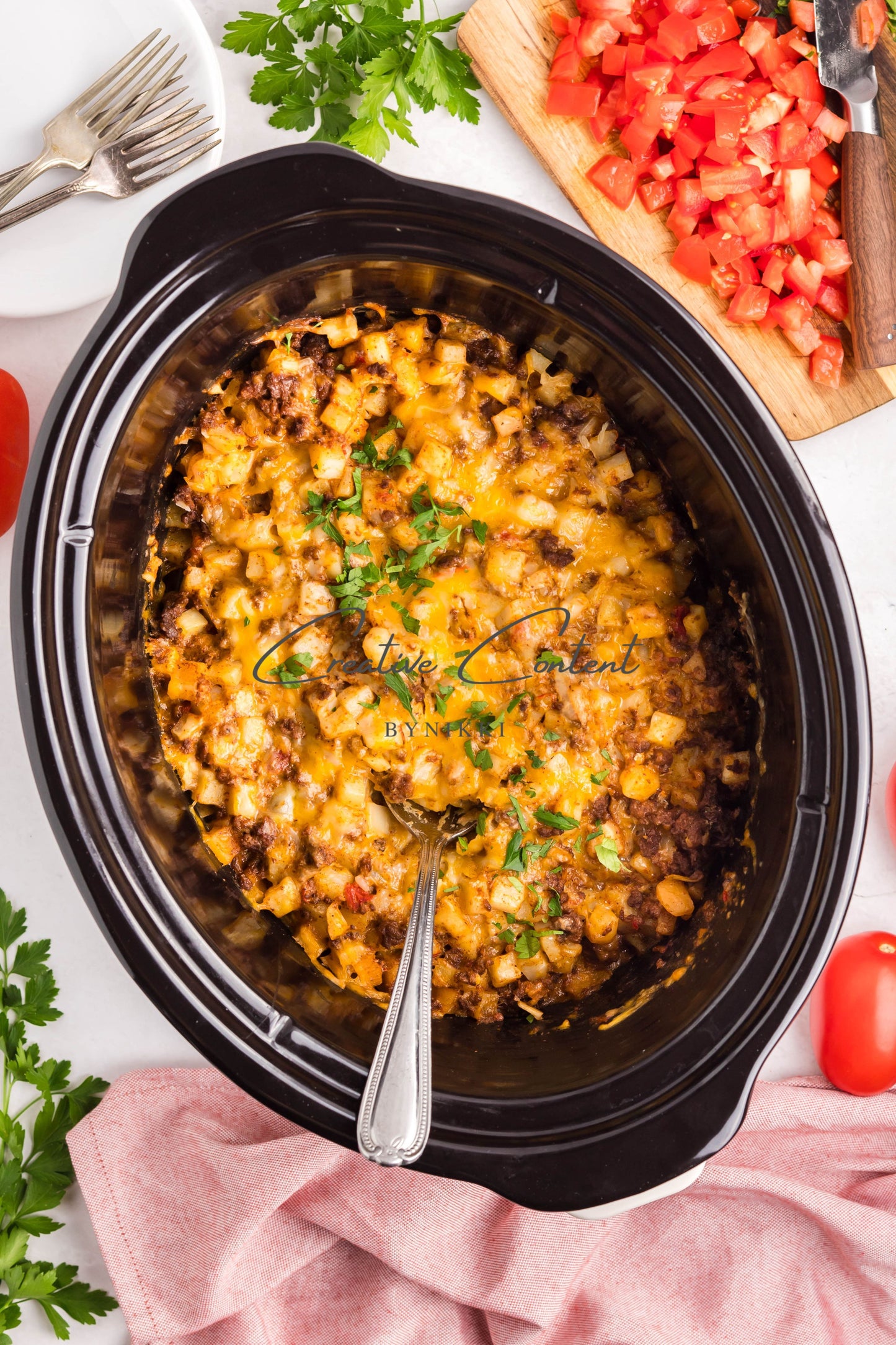 Crock Pot Taco Hash Brown Casserole - Exclusive