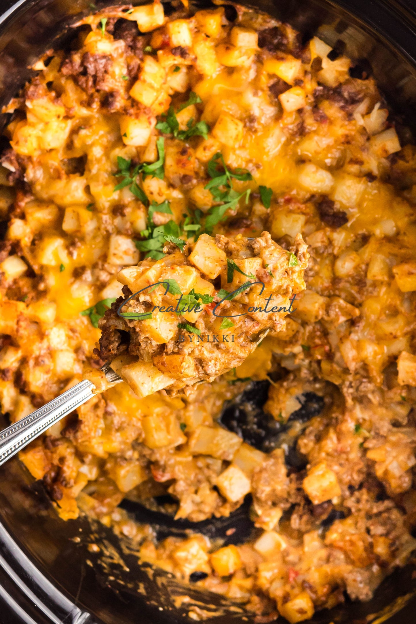 Crock Pot Taco Hash Brown Casserole - Exclusive