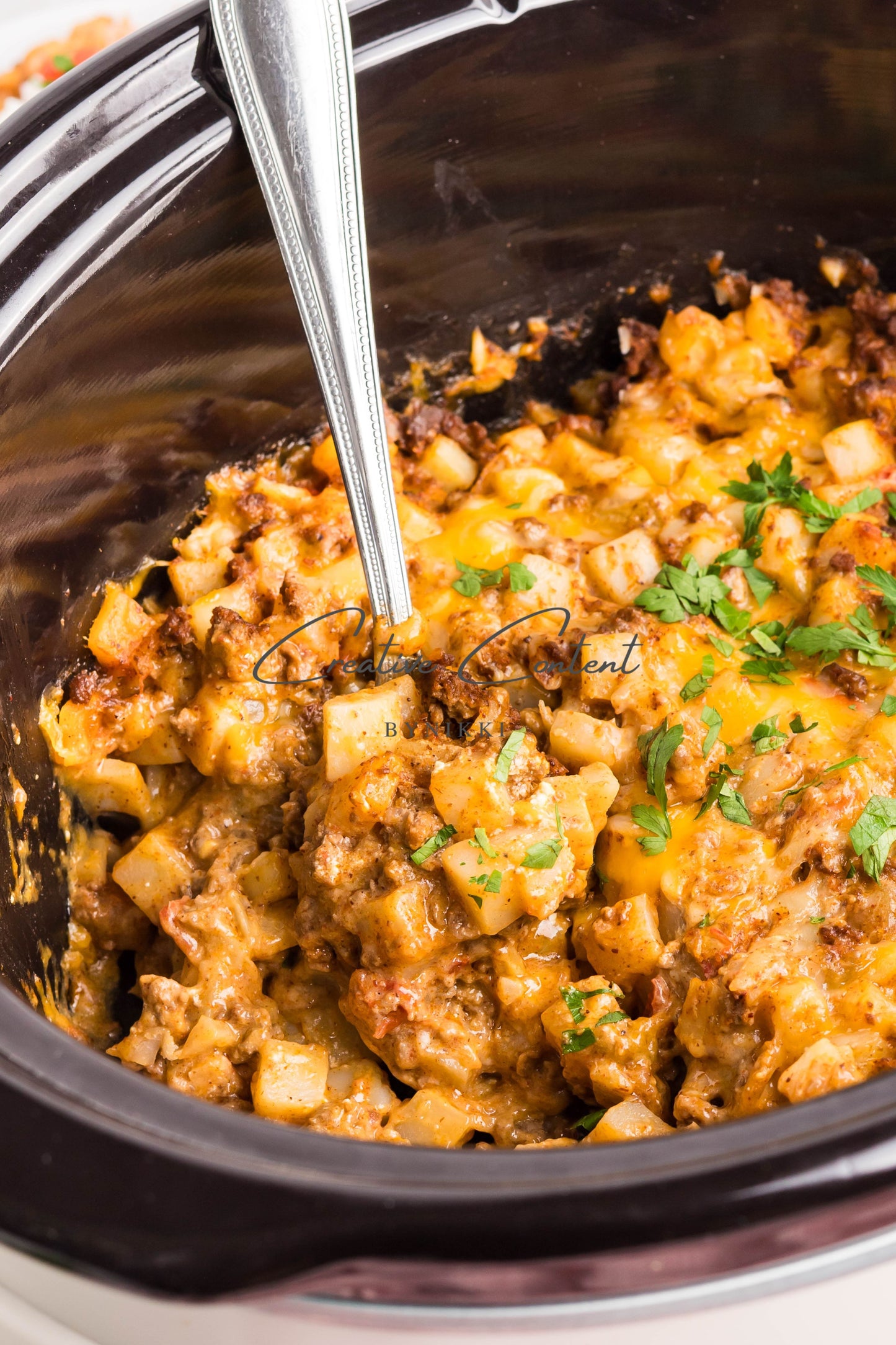 Crock Pot Taco Hash Brown Casserole - Exclusive