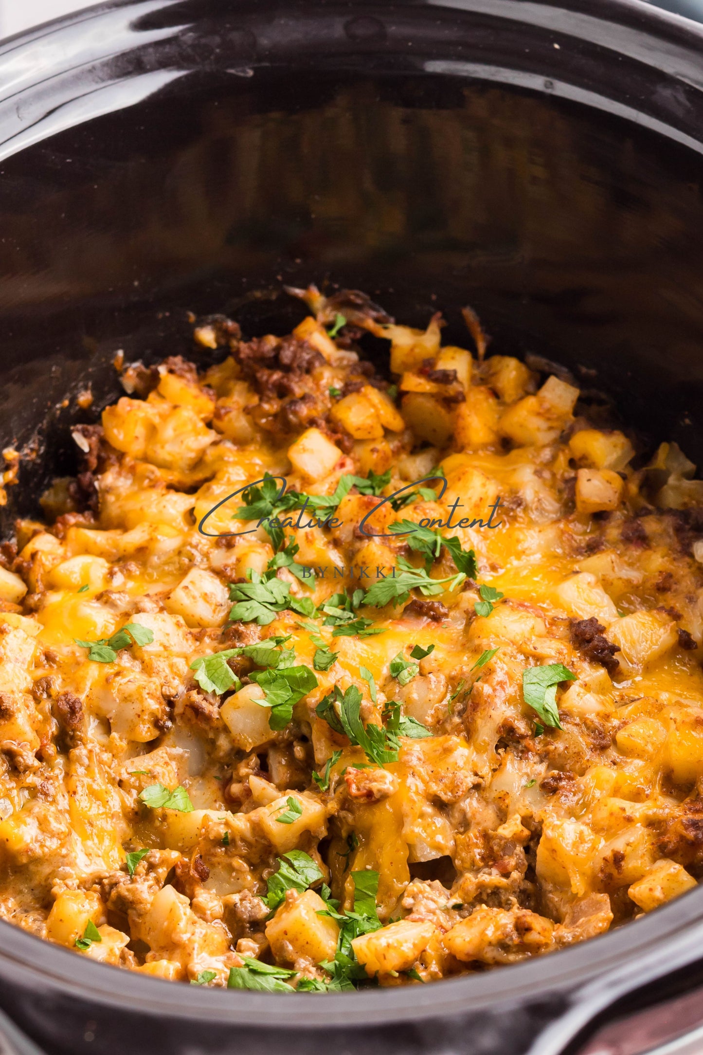 Crock Pot Taco Hash Brown Casserole - Exclusive