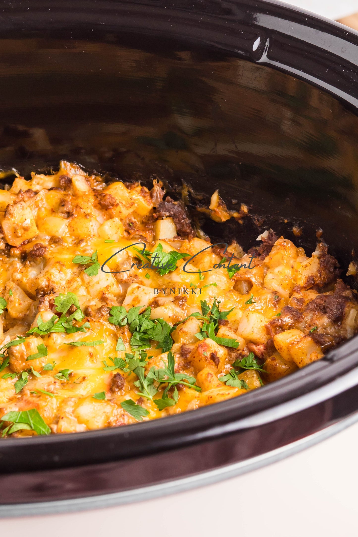 Crock Pot Taco Hash Brown Casserole - Exclusive