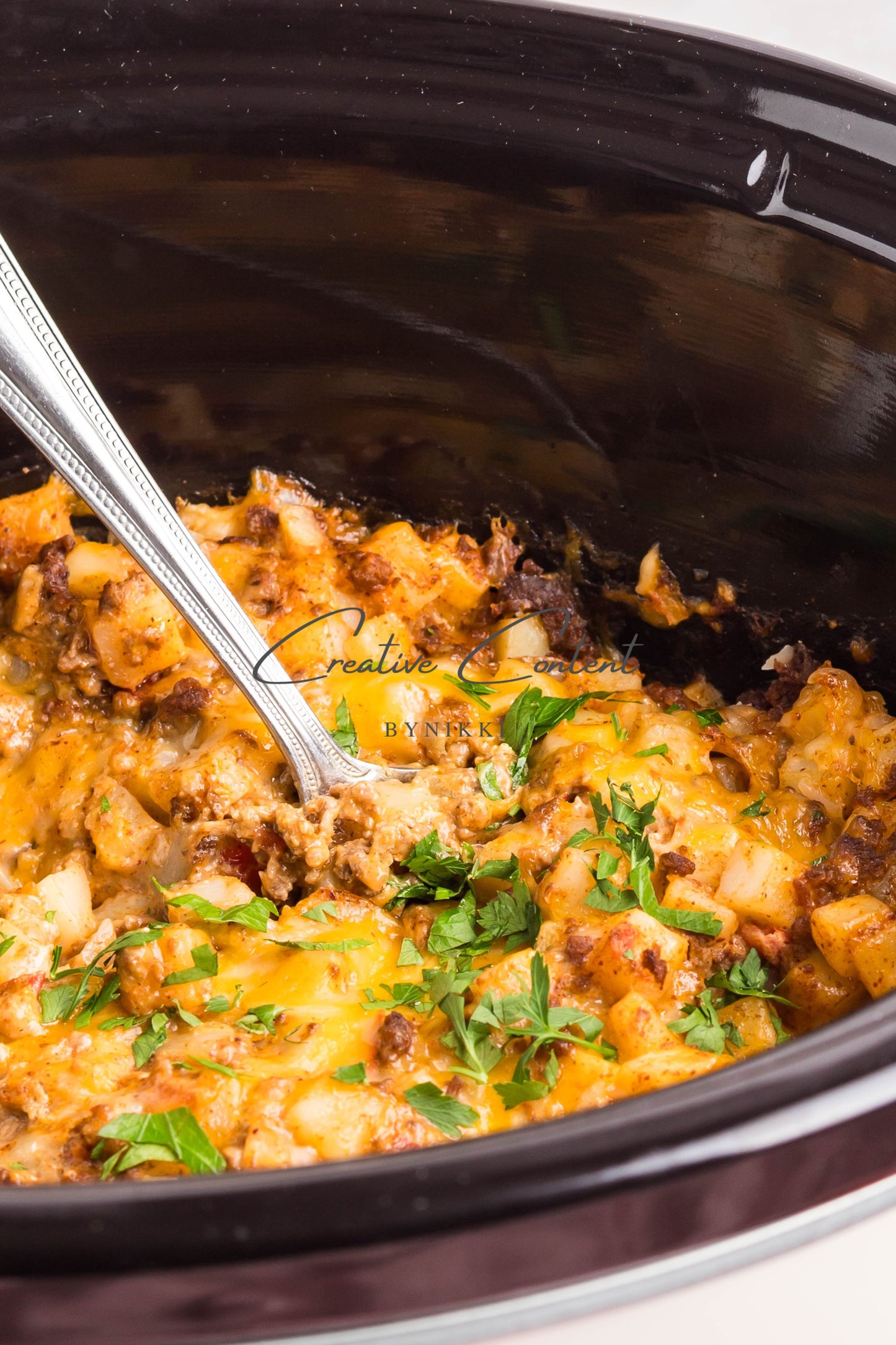 Crock Pot Taco Hash Brown Casserole - Exclusive