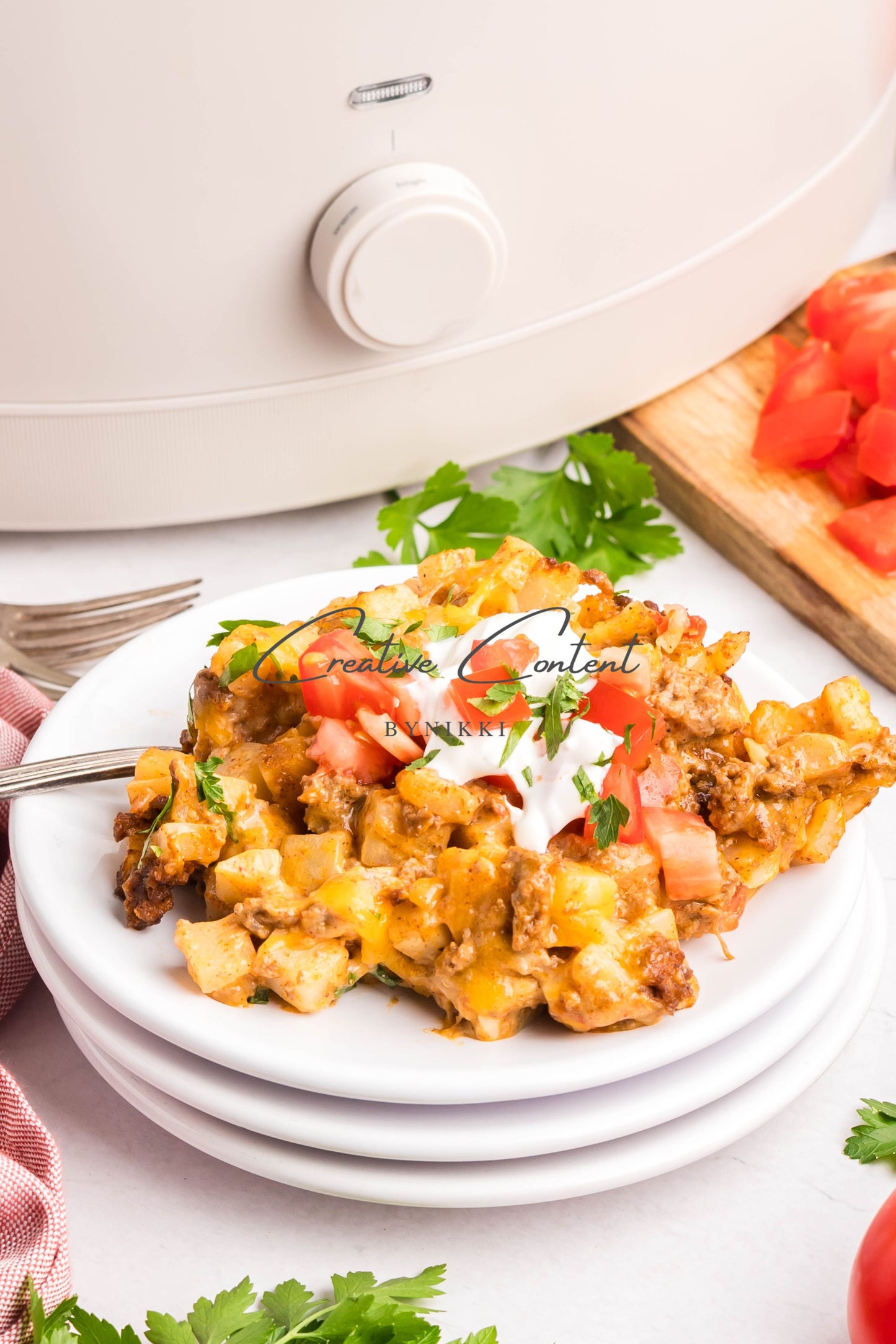 Crock Pot Taco Hash Brown Casserole - Exclusive