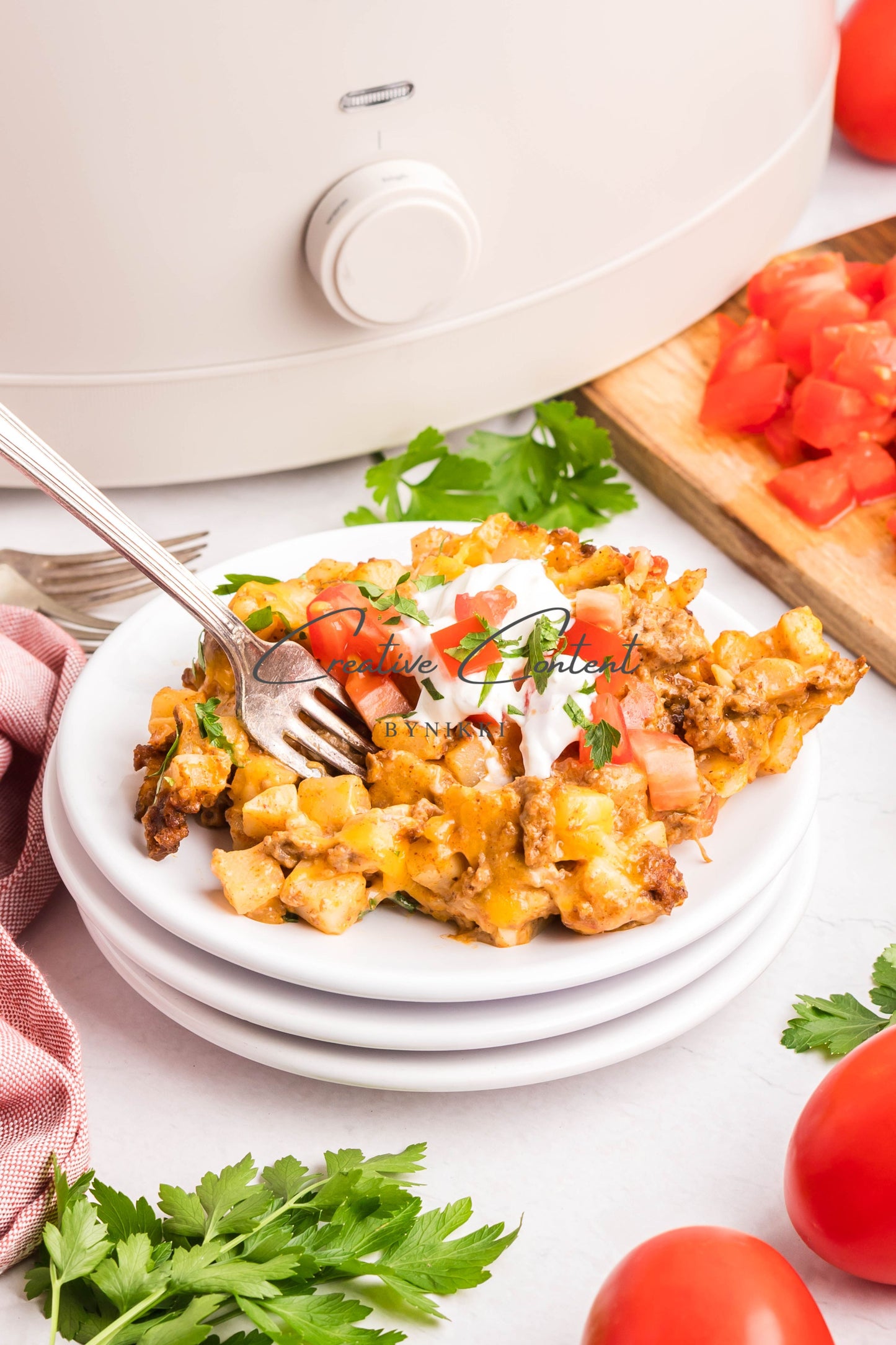 Crock Pot Taco Hash Brown Casserole - Exclusive