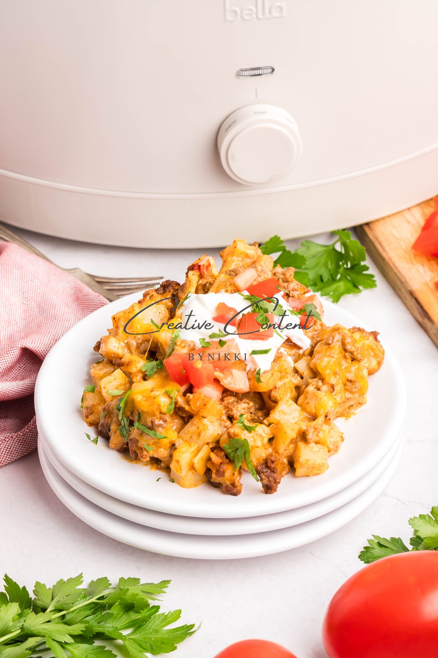 Crock Pot Taco Hash Brown Casserole - Exclusive