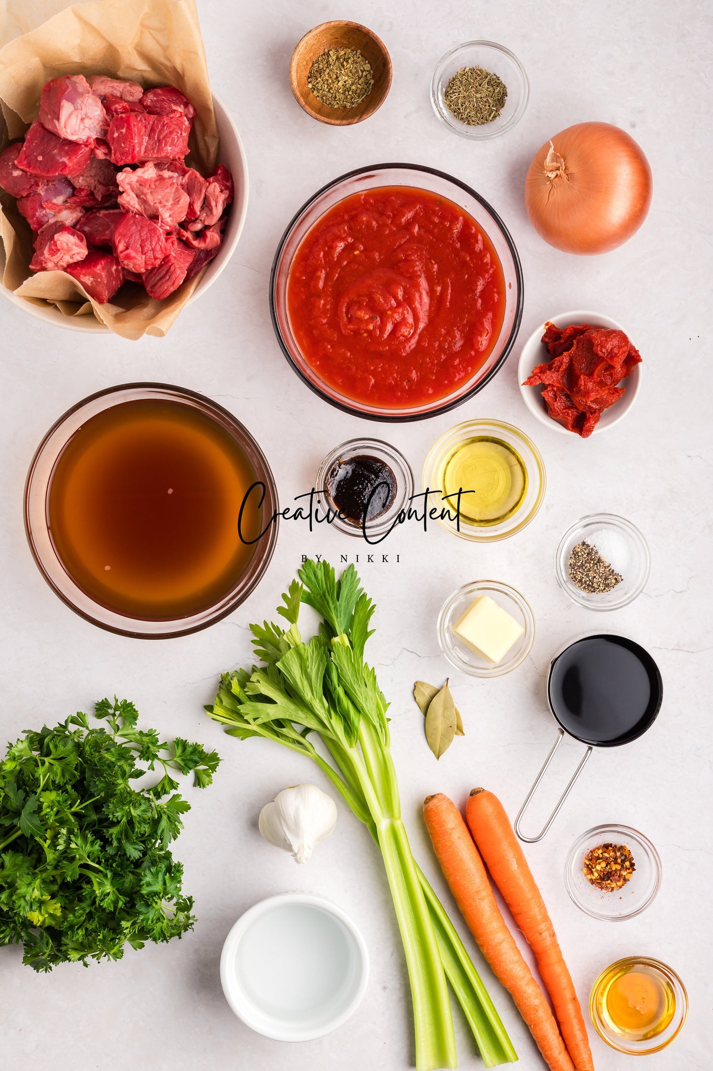 Crockpot Beef Ragu - Set 1 of 2