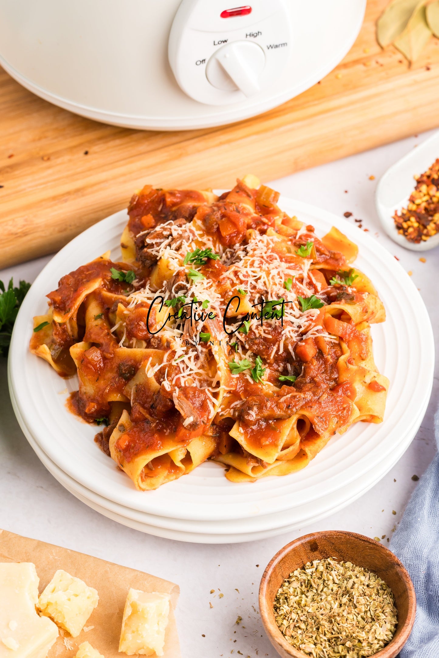 Crockpot Beef Ragu - Set 1 of 2
