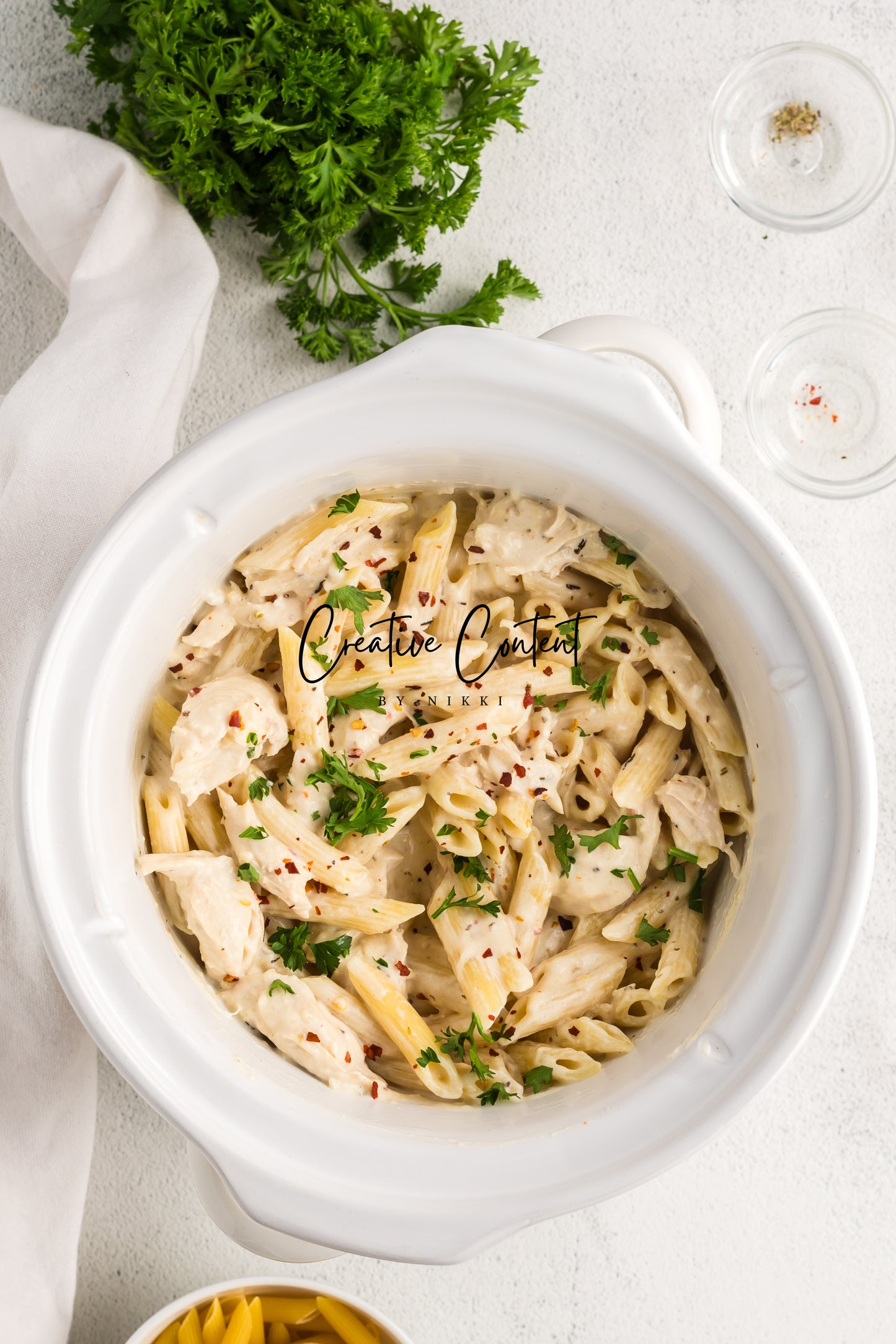 Garlic Parmesan Chicken Crockpot - Exclusive