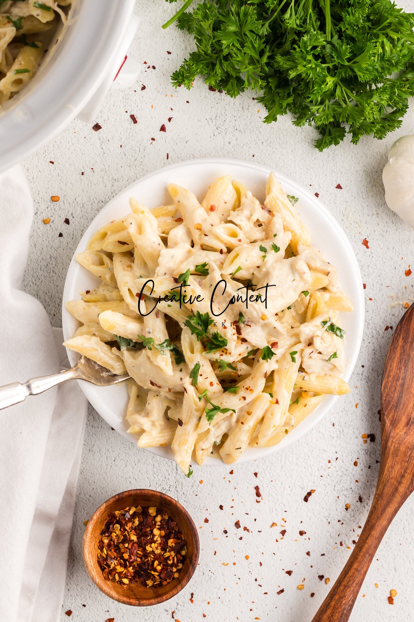 Garlic Parmesan Chicken Crockpot - Exclusive