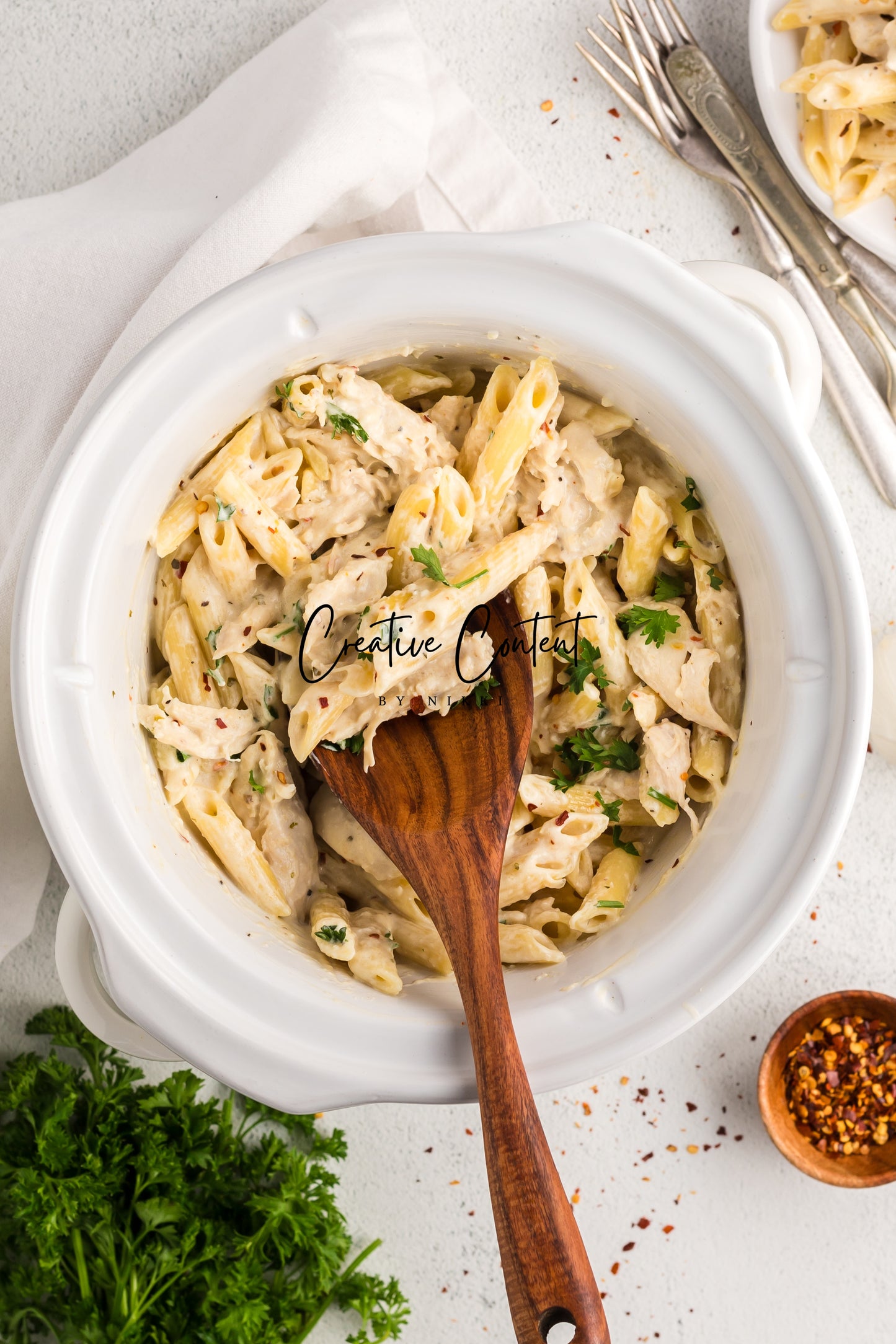 Garlic Parmesan Chicken Crockpot - Exclusive