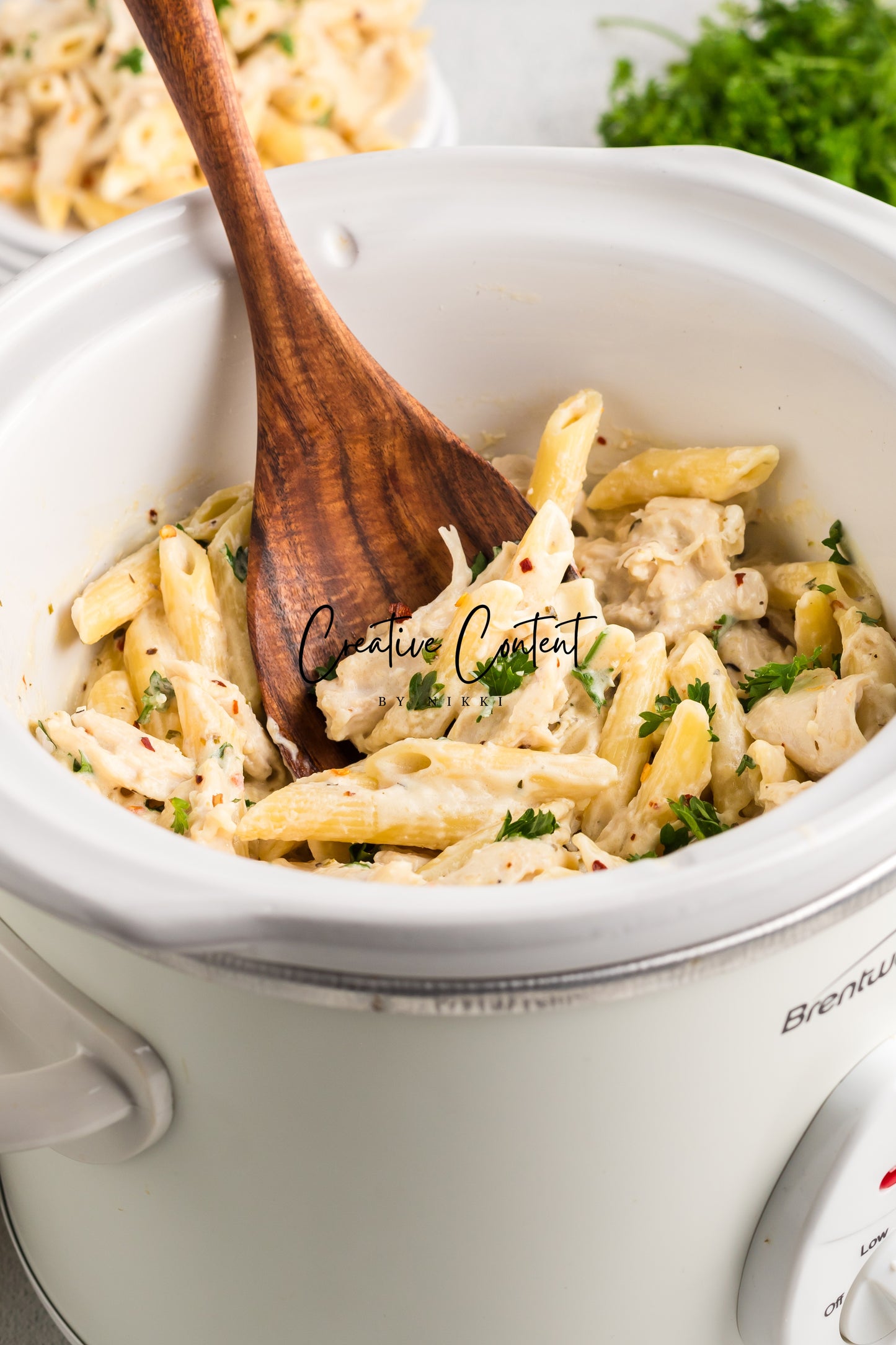 Garlic Parmesan Chicken Crockpot - Exclusive
