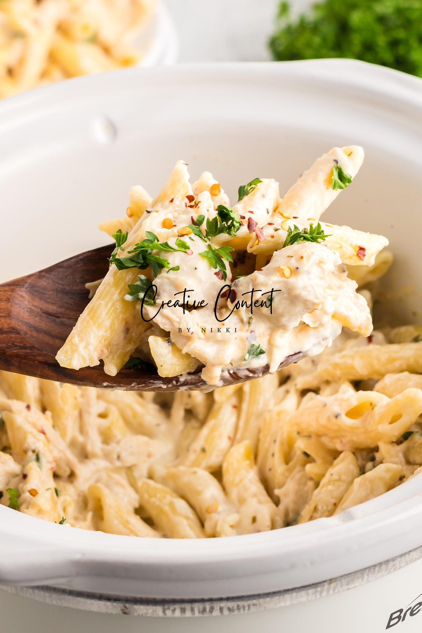 Garlic Parmesan Chicken Crockpot - Exclusive