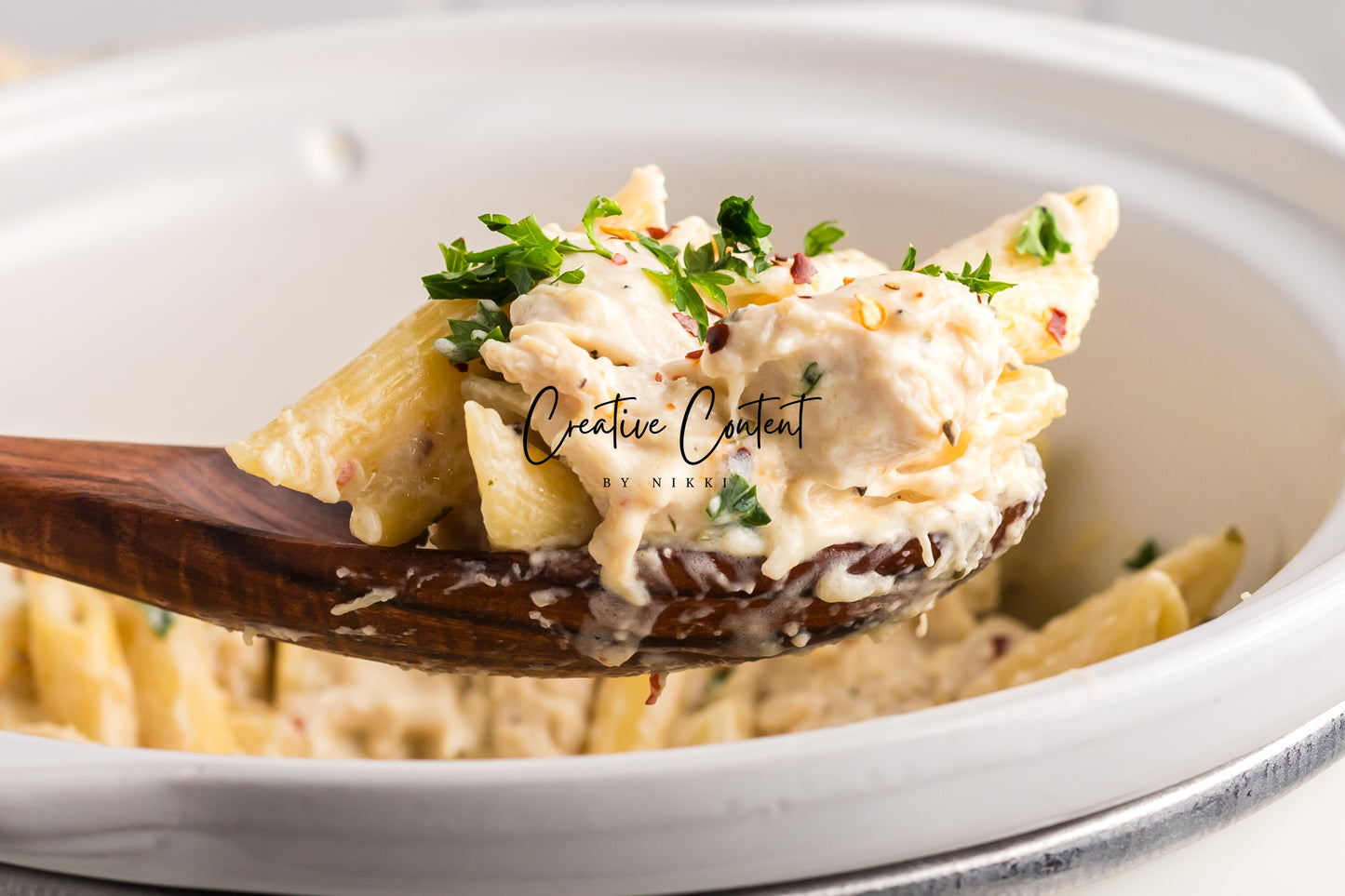 Garlic Parmesan Chicken Crockpot - Exclusive