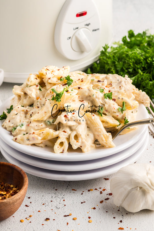 Garlic Parmesan Chicken Crockpot - Exclusive