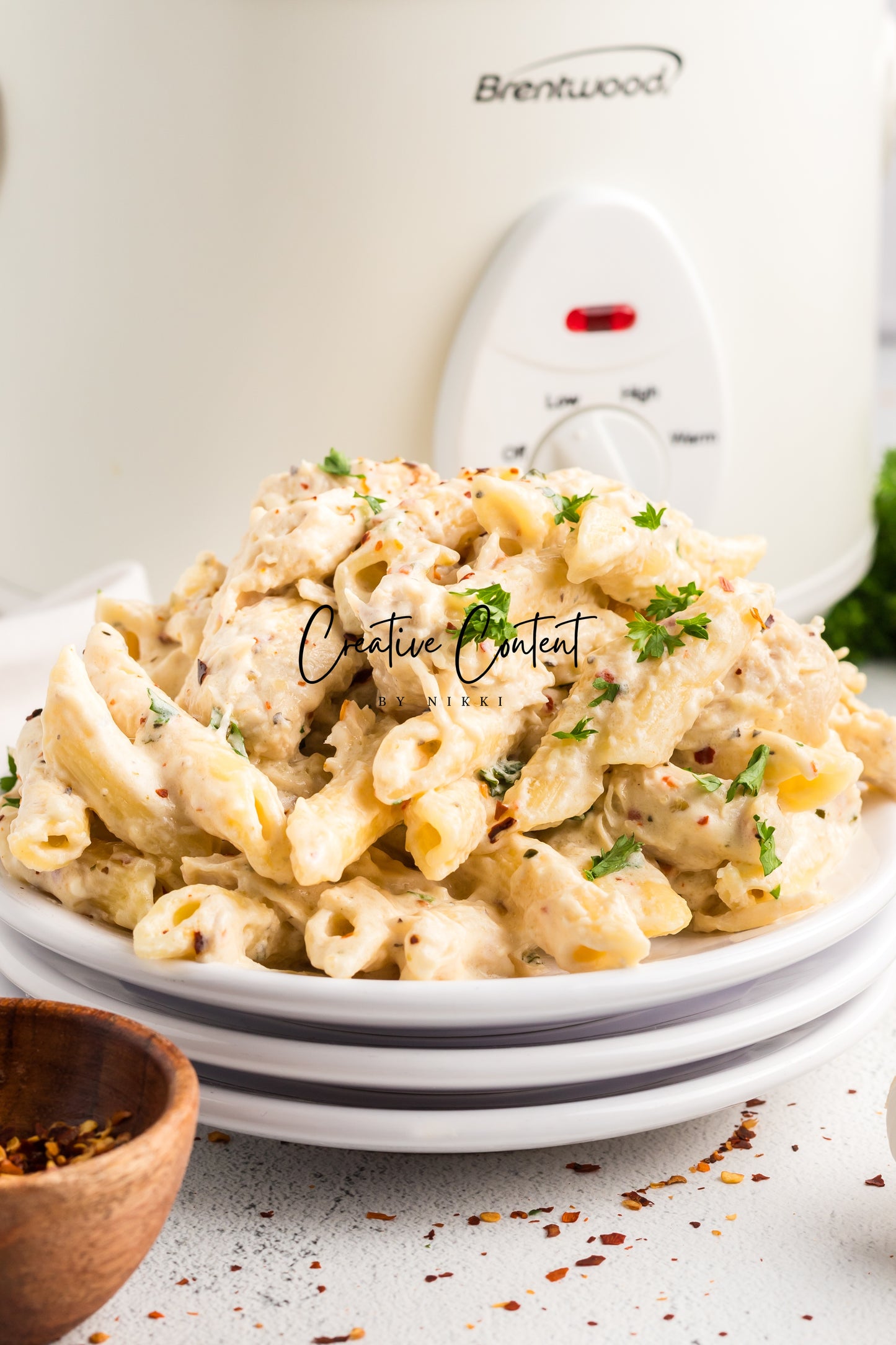 Garlic Parmesan Chicken Crockpot - Exclusive