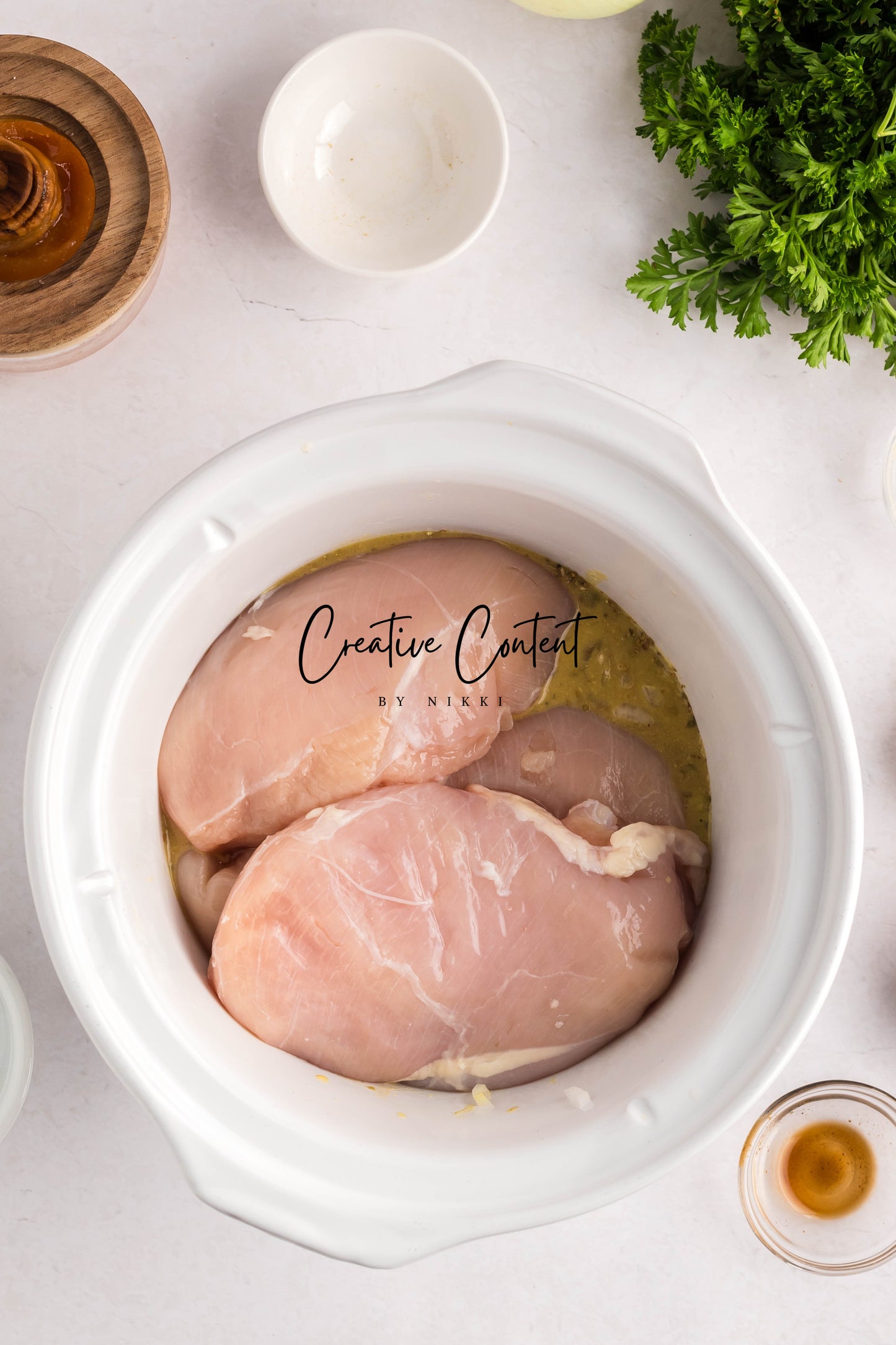 Crockpot Honey Mustard Chicken - Set 1 of 2