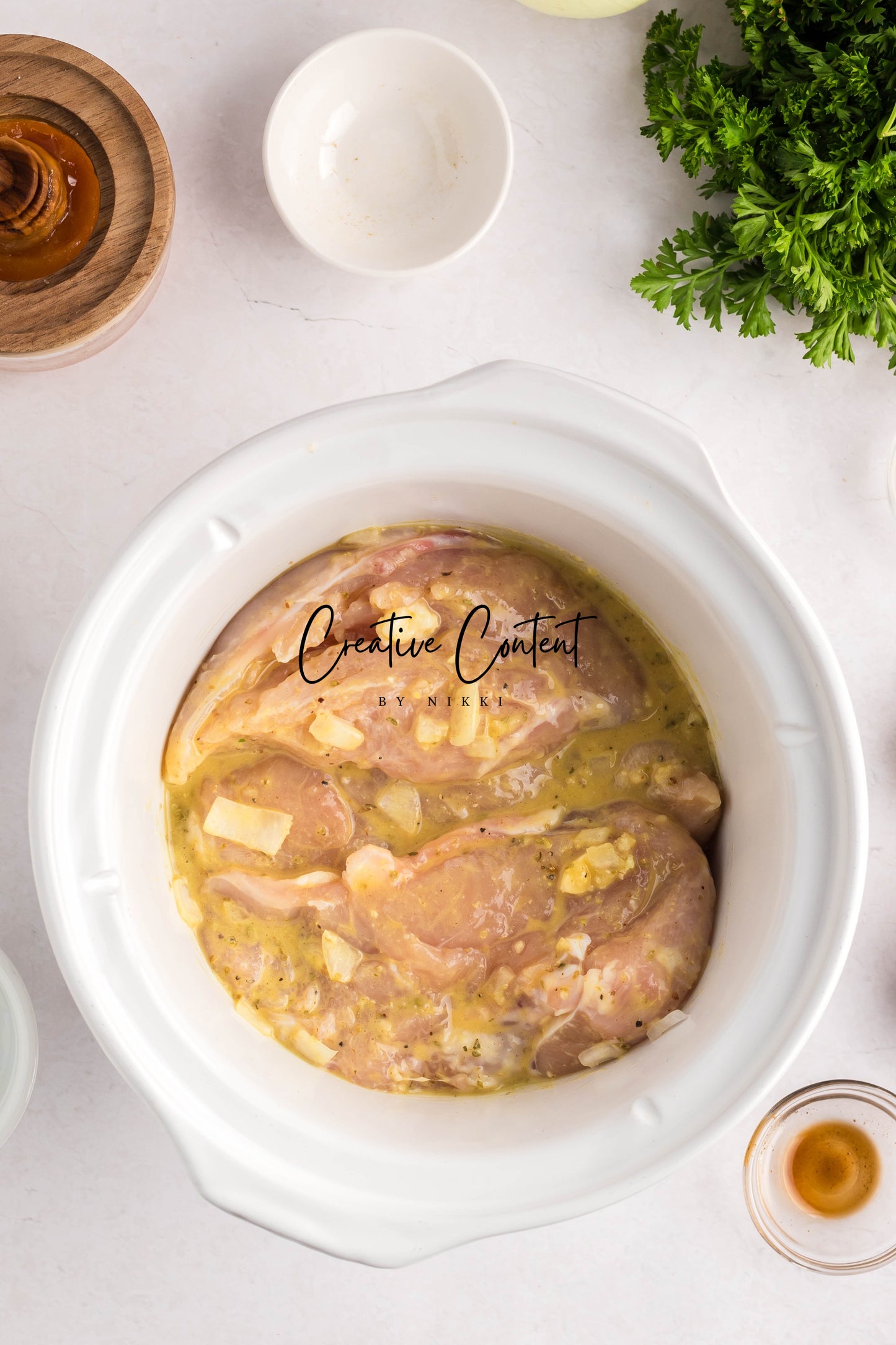 Crockpot Honey Mustard Chicken - Set 1 of 2