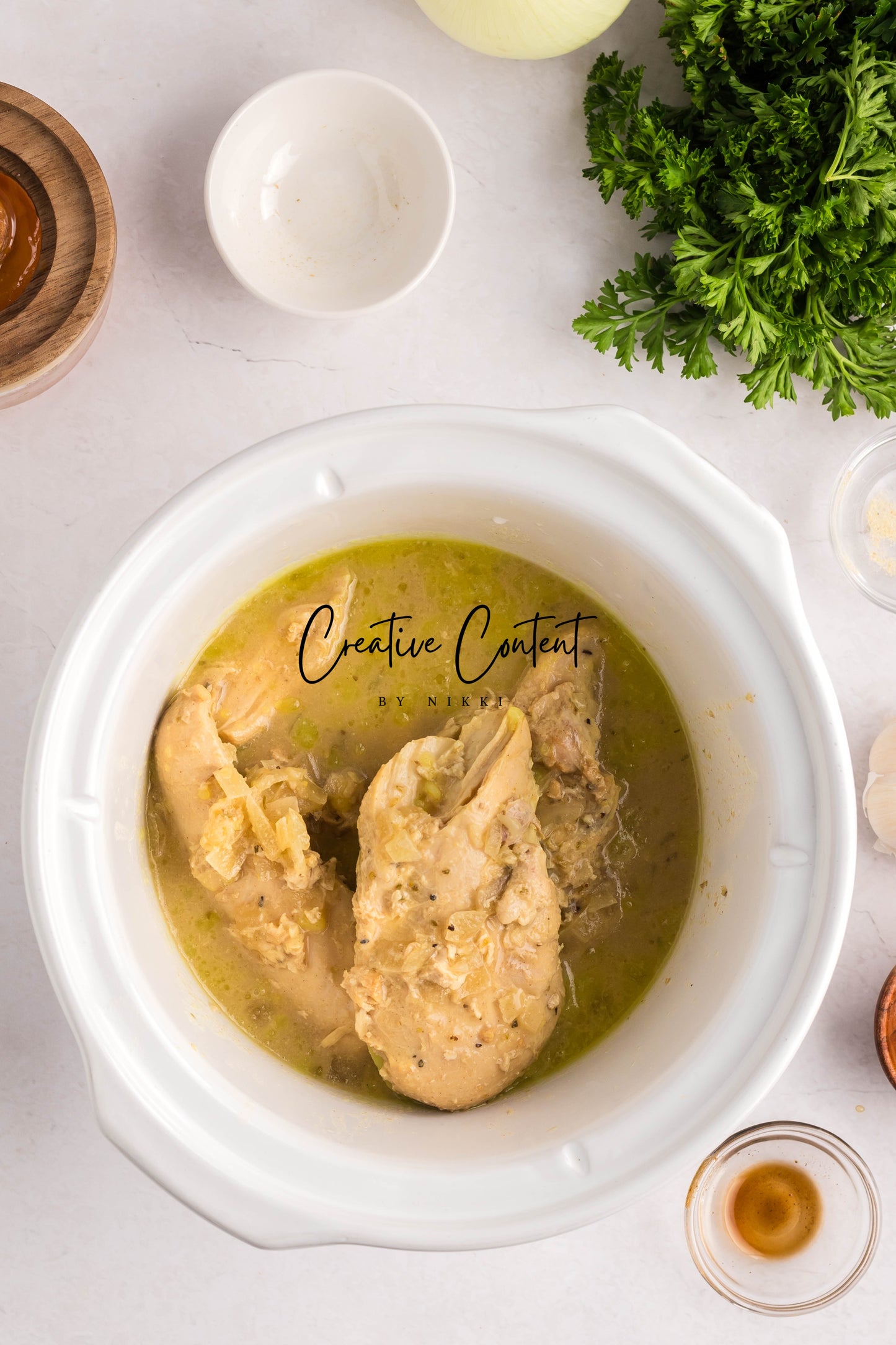 Crockpot Honey Mustard Chicken - Set 2 of 2