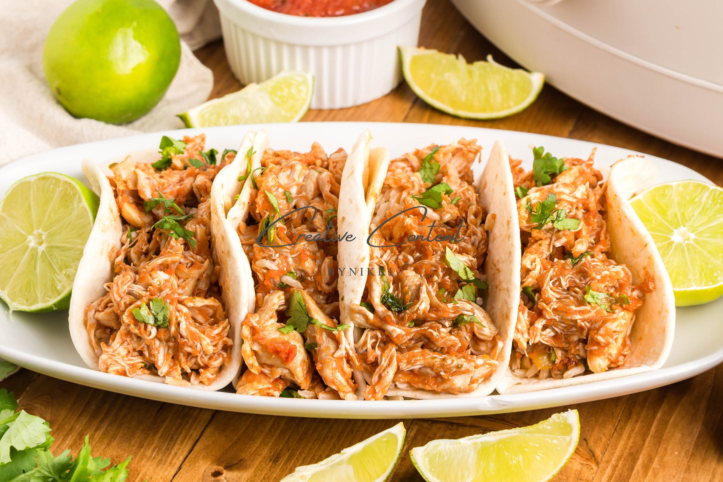 Crockpot Salsa Chicken -   Set 2 of 2