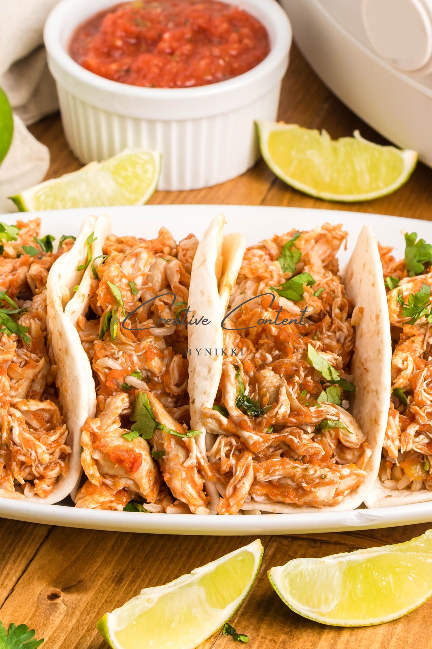 Crockpot Salsa Chicken -   Set 2 of 2