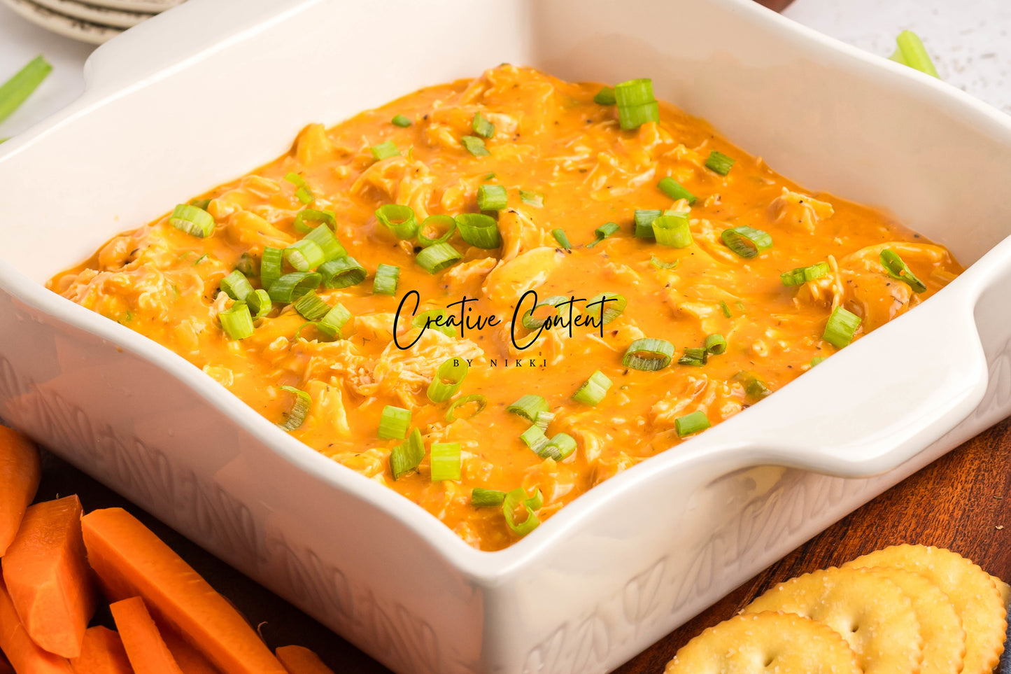 Dairy-Free Creamy Buffalo Chicken Dip - Exclusive