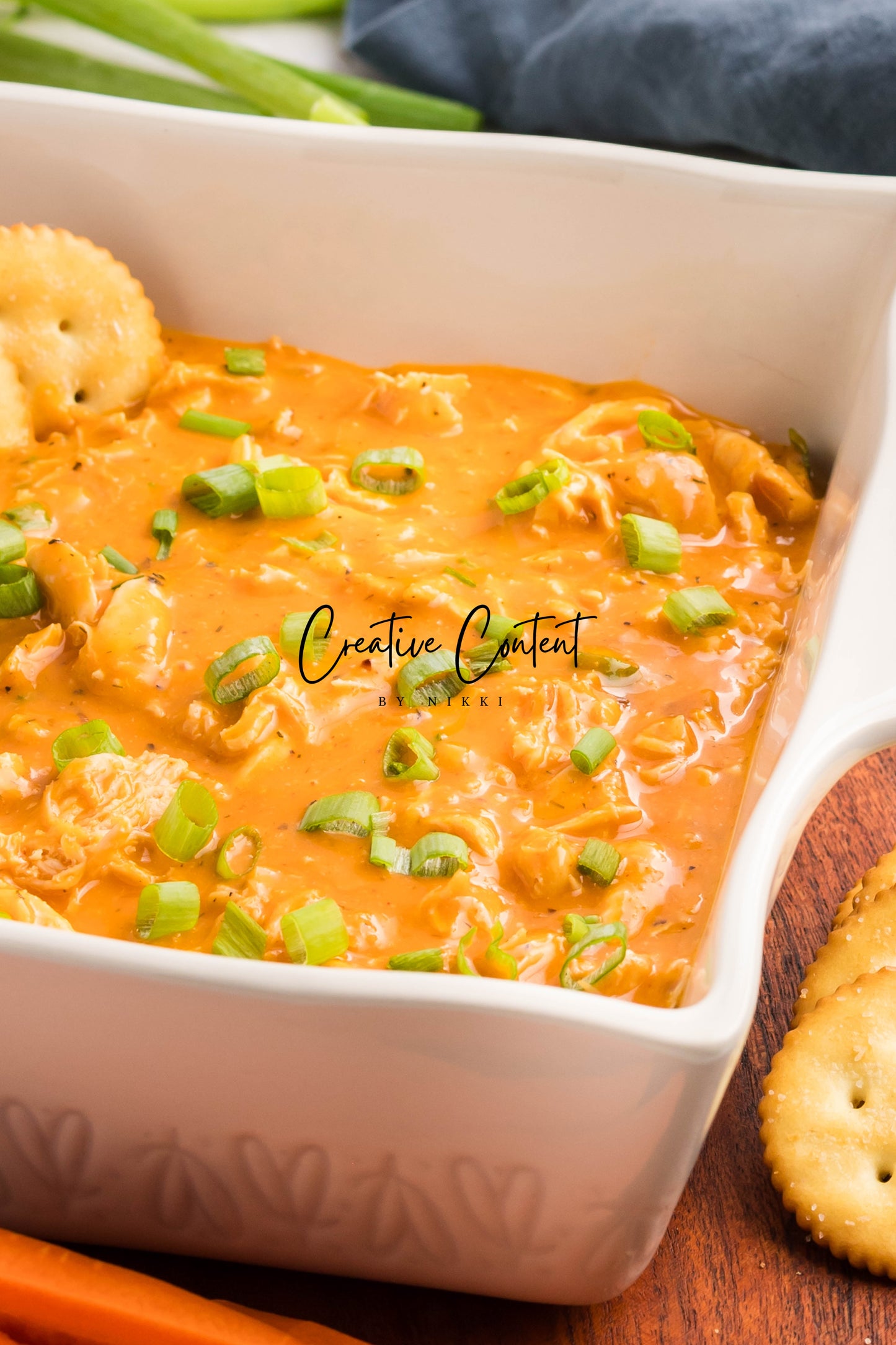 Dairy-Free Creamy Buffalo Chicken Dip - Exclusive