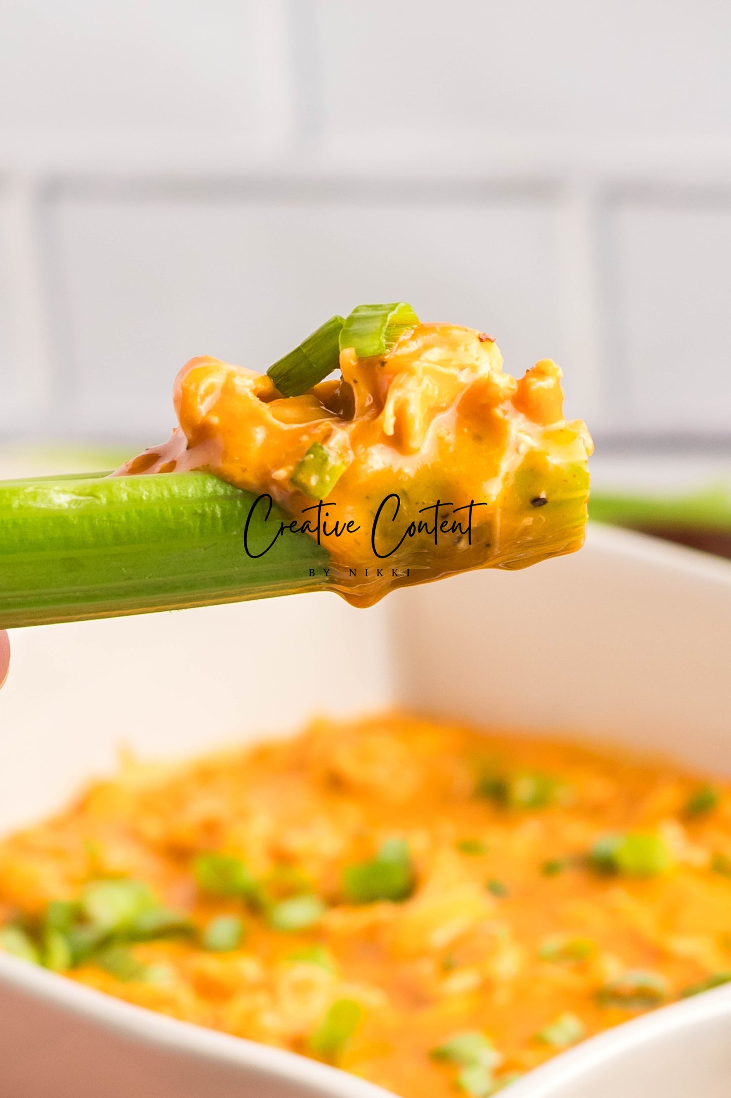 Dairy-Free Creamy Buffalo Chicken Dip - Exclusive