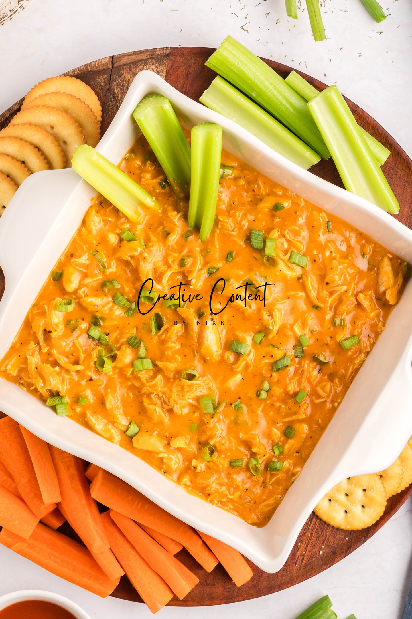 Dairy-Free Creamy Buffalo Chicken Dip - Exclusive