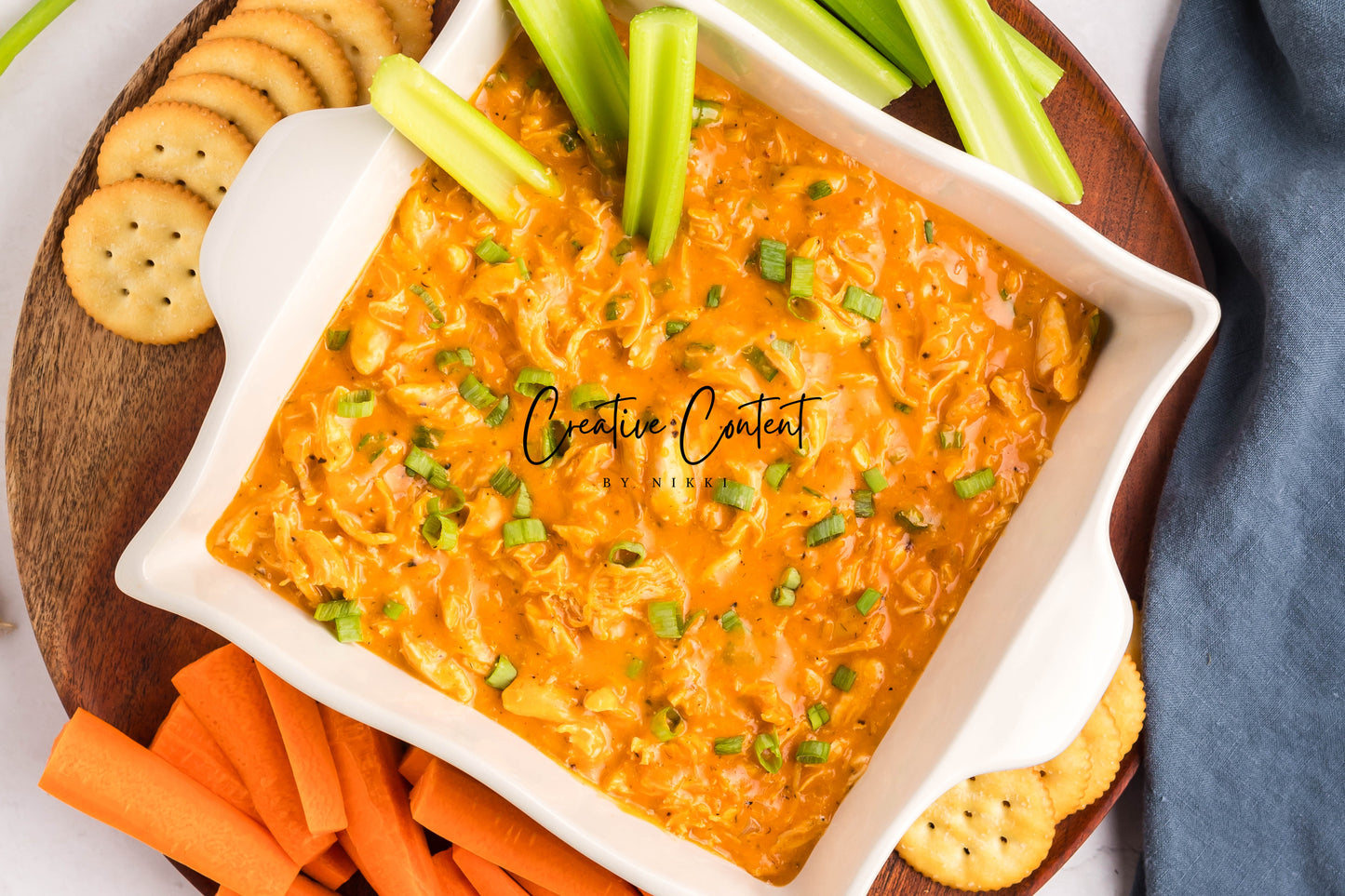 Dairy-Free Creamy Buffalo Chicken Dip - Exclusive