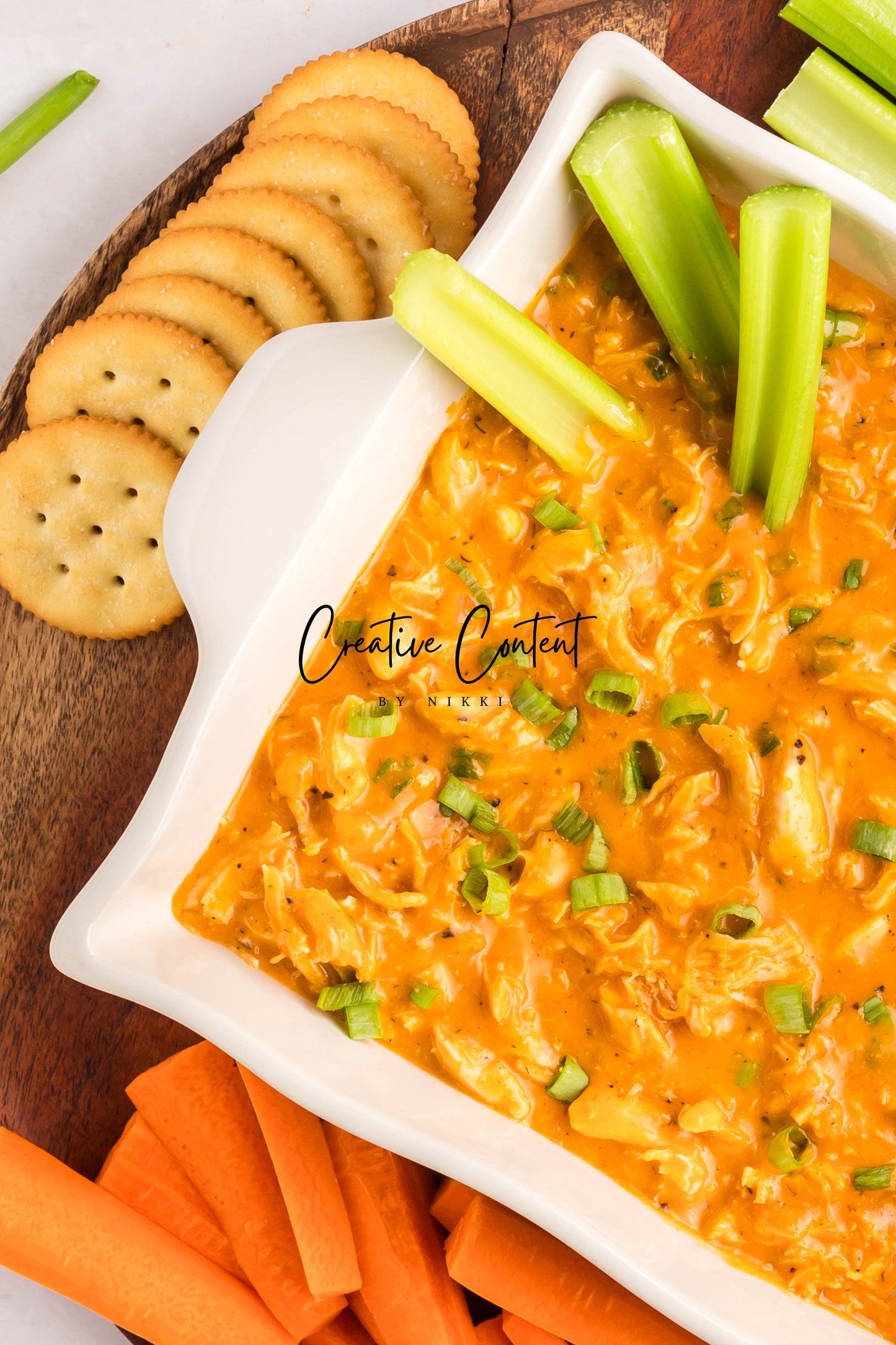 Dairy-Free Creamy Buffalo Chicken Dip - Exclusive